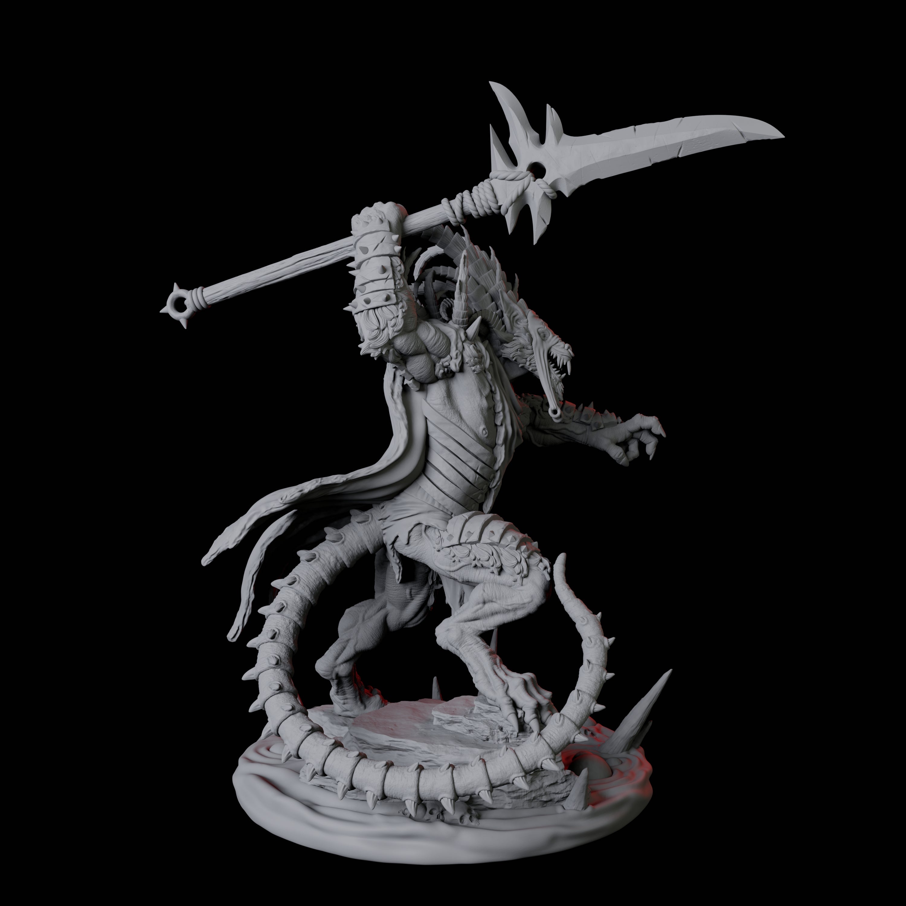 Four Ratfolk Filth Paladins Miniature for Dungeons and Dragons, Pathfinder or other TTRPGs