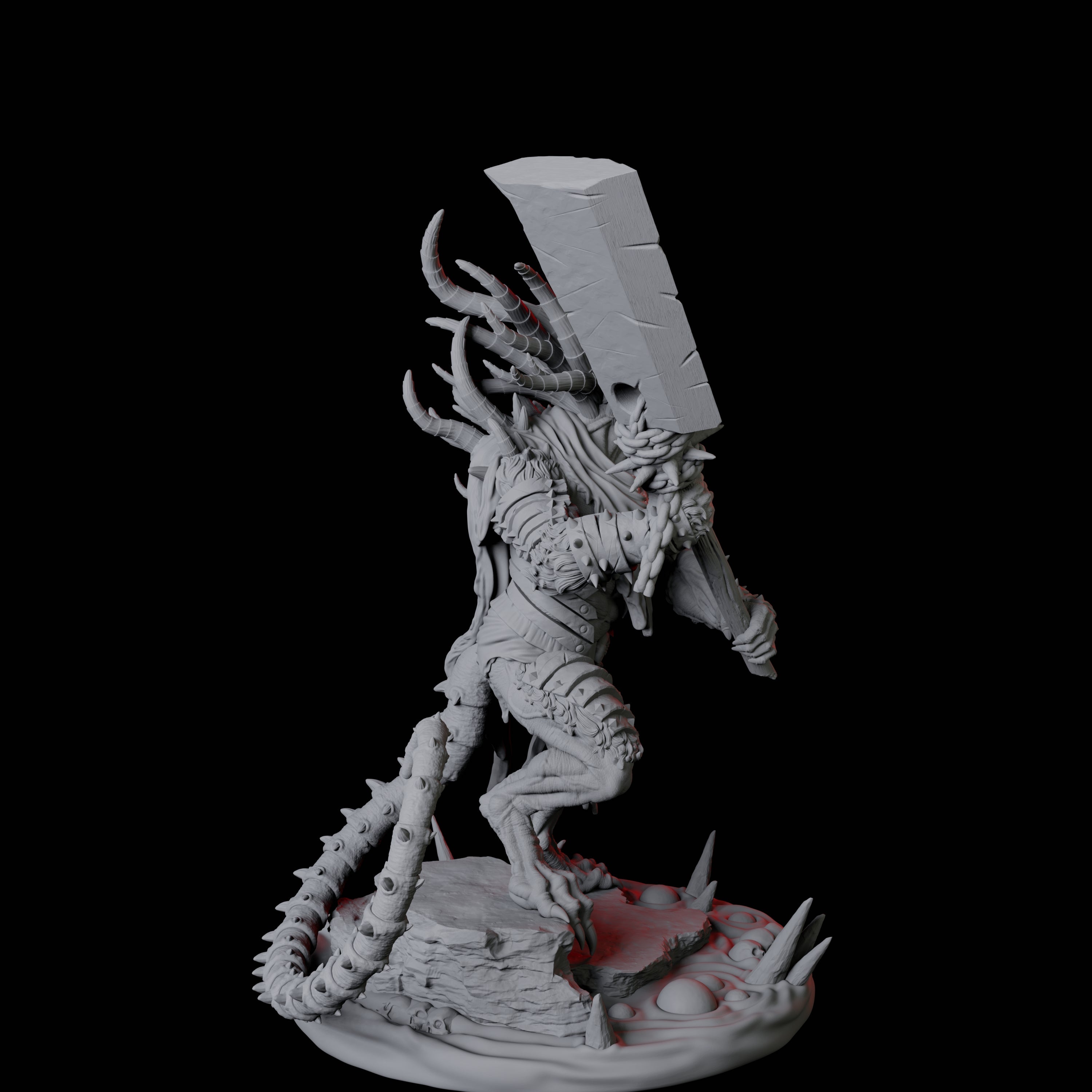 Four Ratfolk Filth Paladins Miniature for Dungeons and Dragons, Pathfinder or other TTRPGs