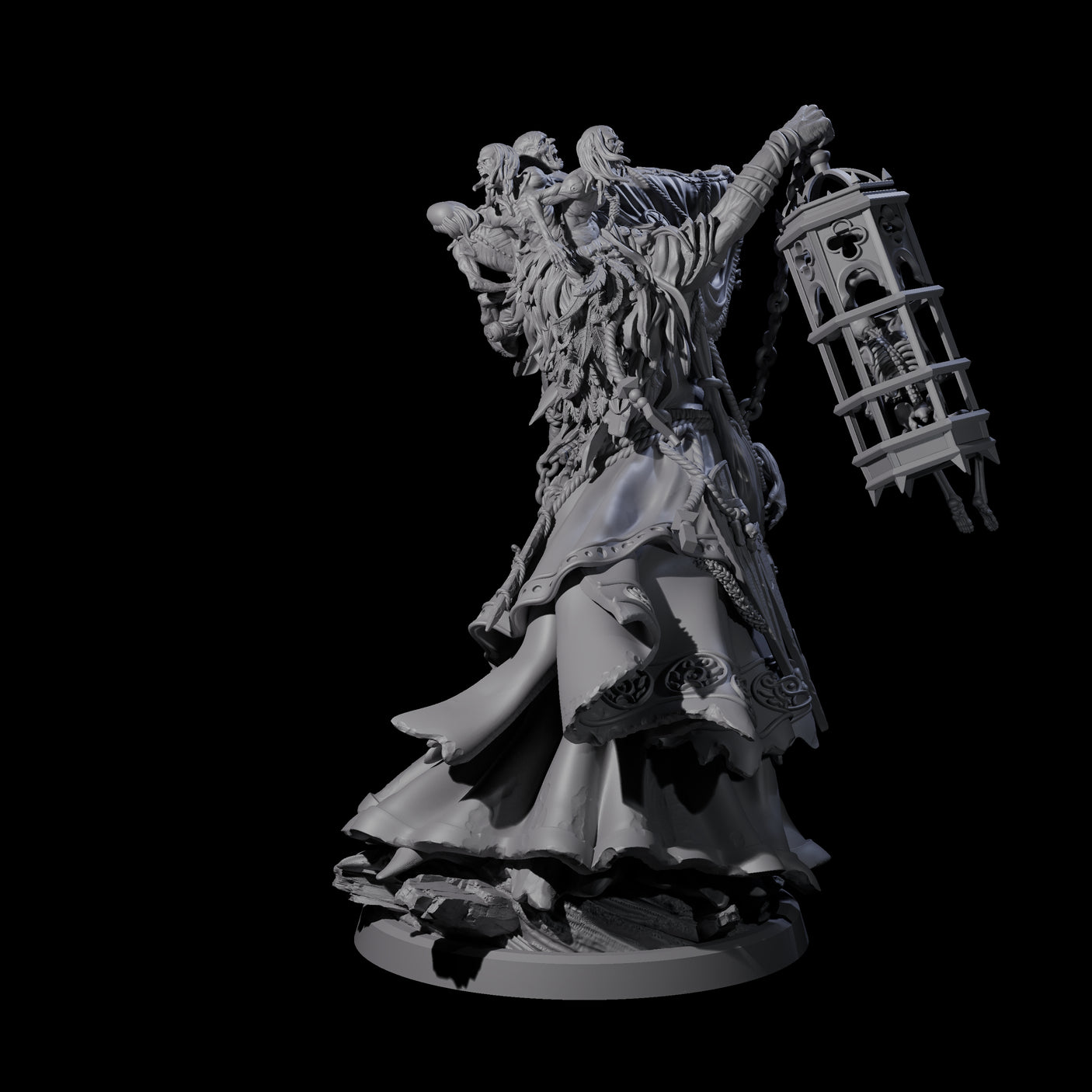 Four Roaming Darvakkas Miniature for Dungeons and Dragons, Pathfinder or other TTRPGs