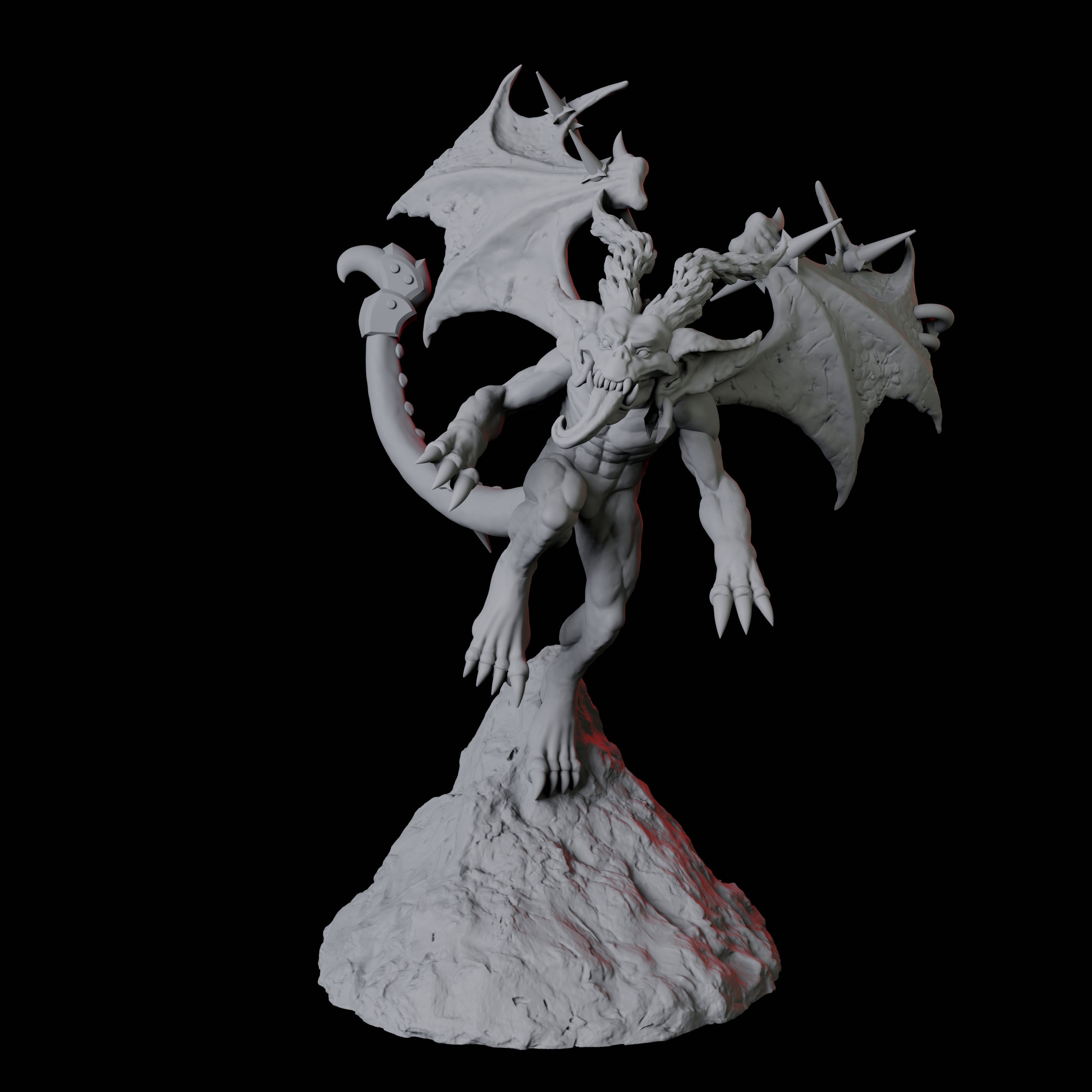 Four Sassy Imps Miniature for Dungeons and Dragons, Pathfinder or other TTRPGs