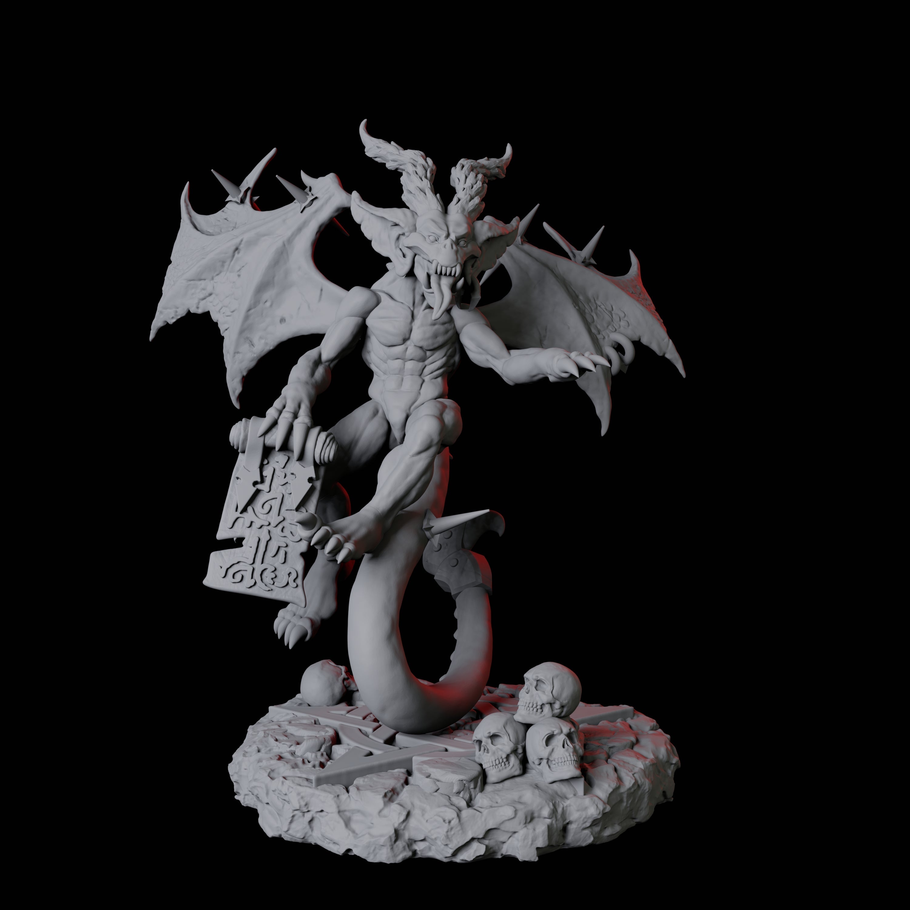 Four Sassy Imps Miniature for Dungeons and Dragons, Pathfinder or other TTRPGs