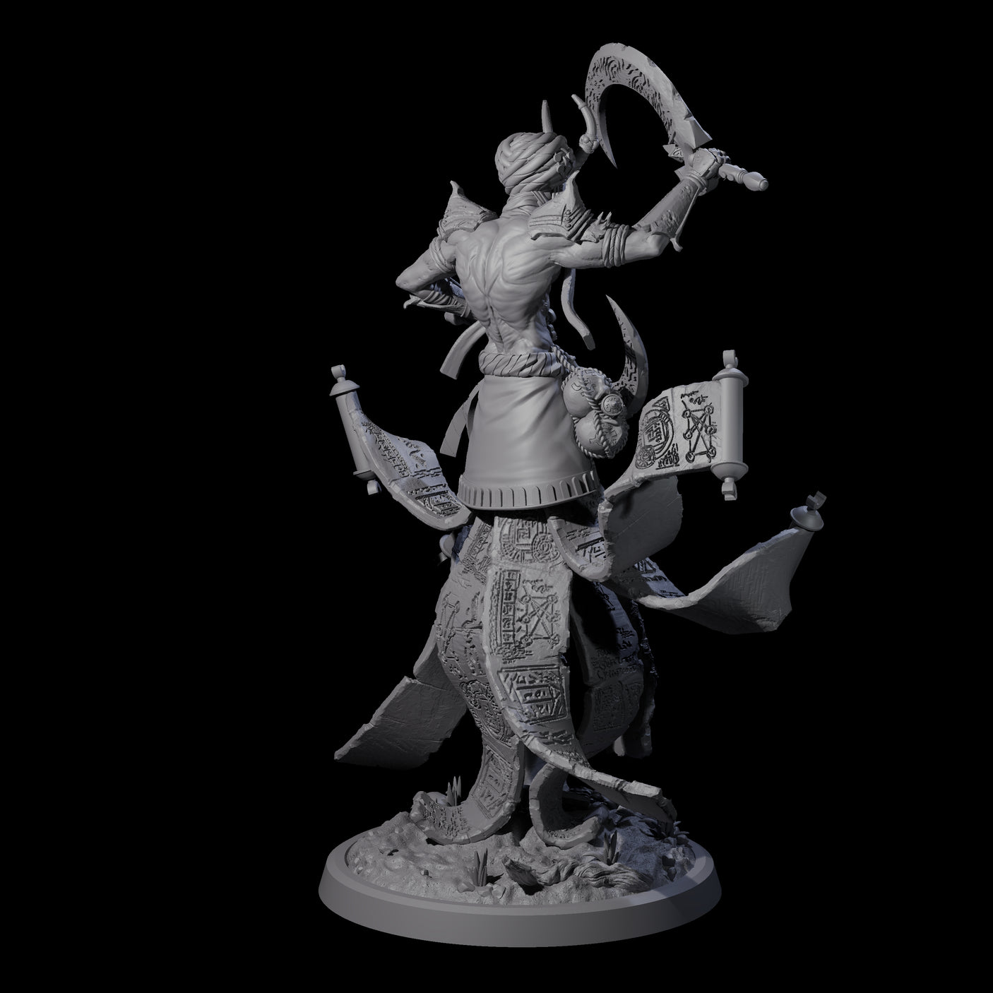Four Scheming Contract Devils Miniature for Dungeons and Dragons, Pathfinder or other TTRPGs