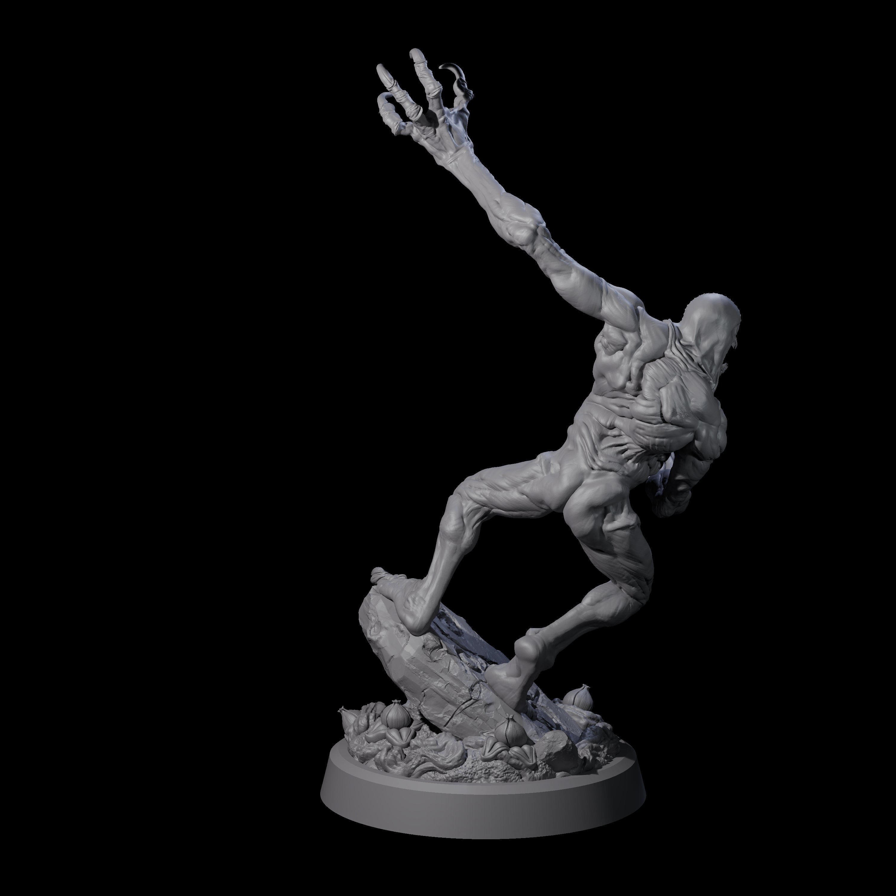 Four Scythe Wielding Velstracs Miniature for Dungeons and Dragons, Pathfinder or other TTRPGs