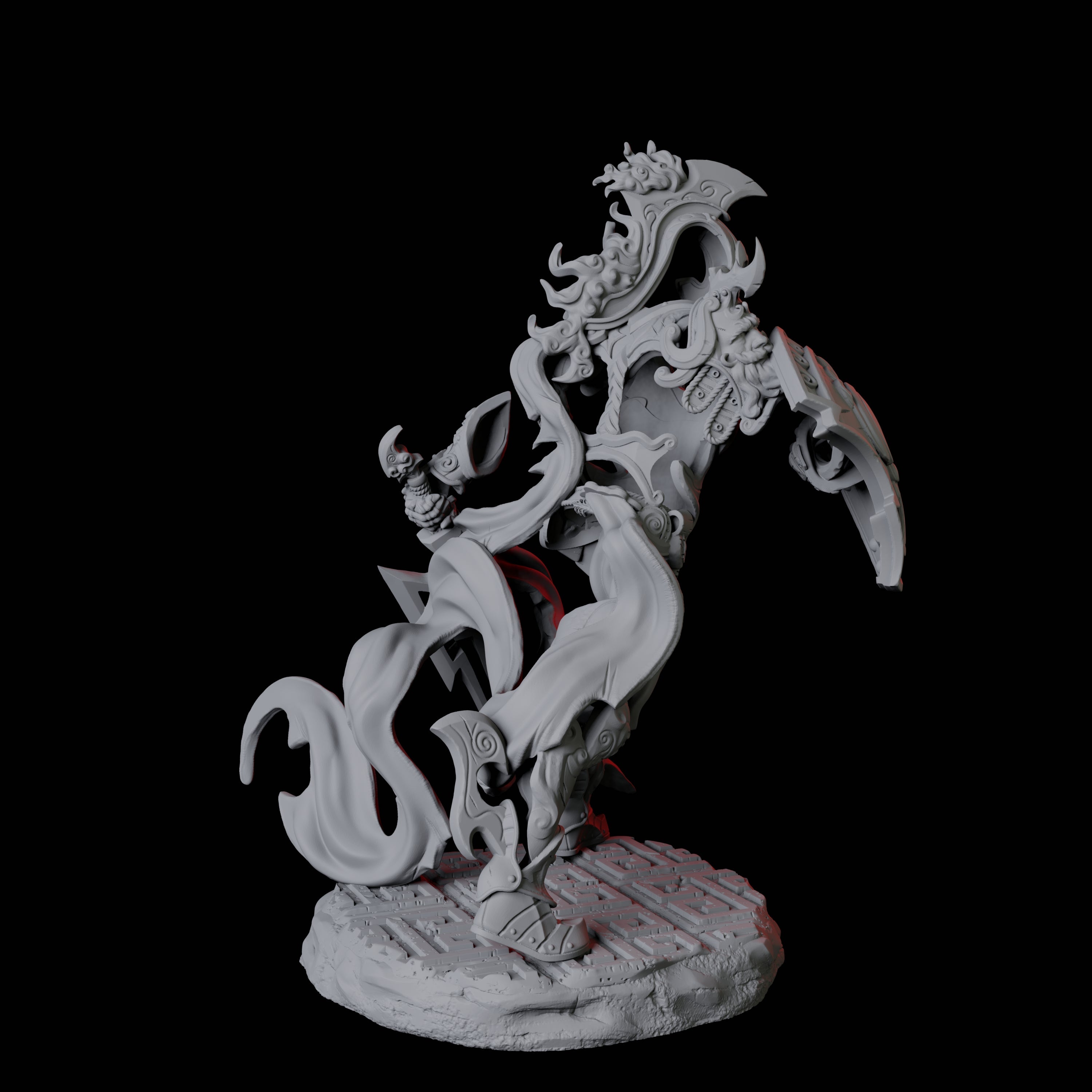 Four Shield Guardians Miniature for Dungeons and Dragons, Pathfinder or other TTRPGs