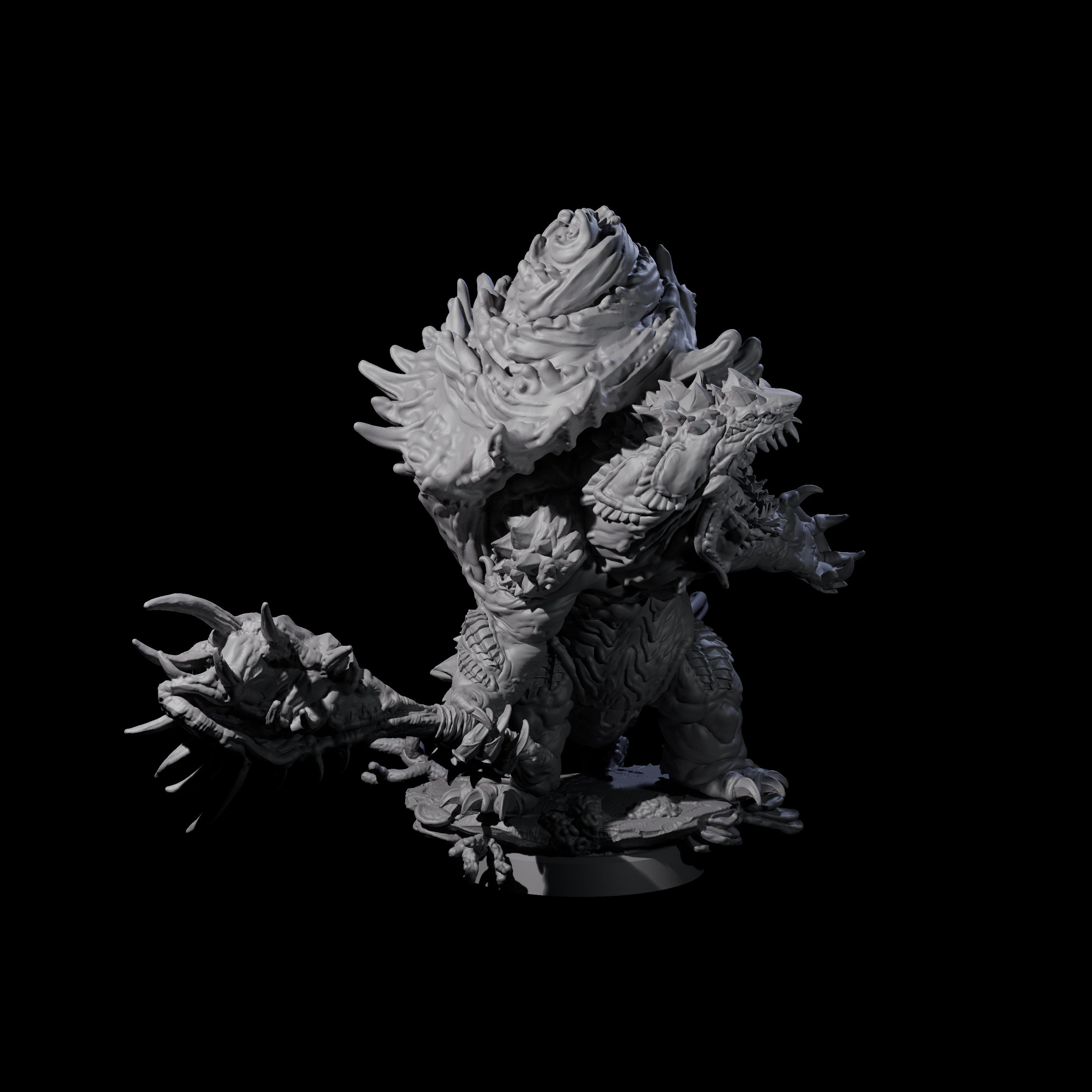 Four Smashing Zaratan Berserkers Miniature for Dungeons and Dragons, Pathfinder or other TTRPGs