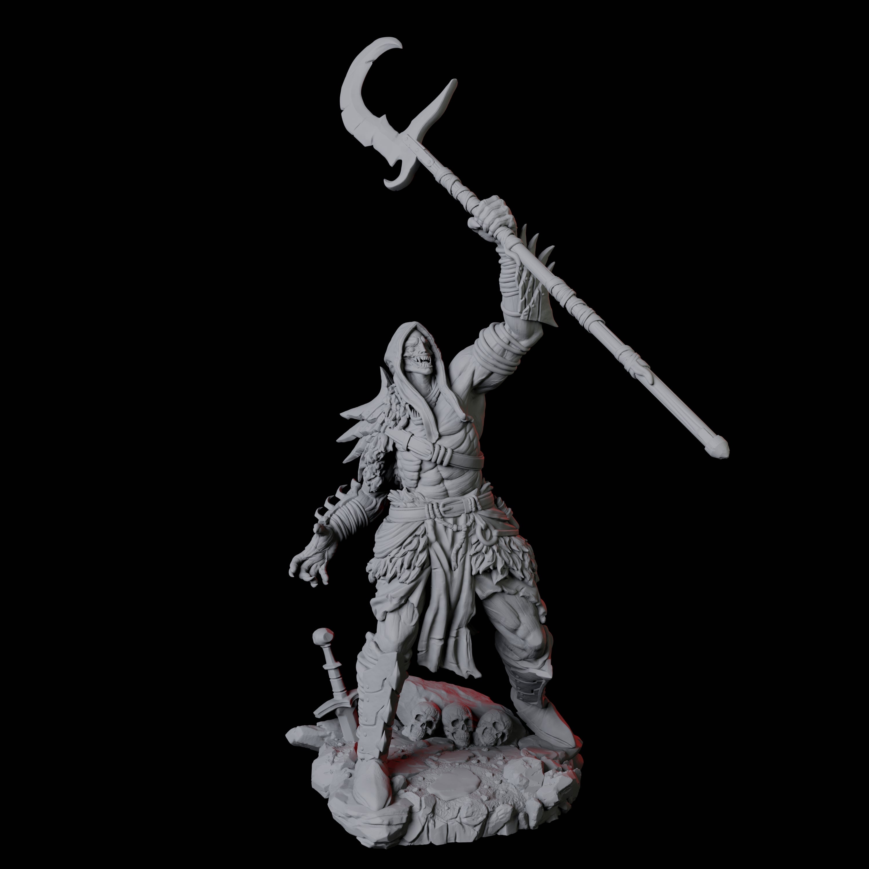 Four Stalking Urdefhan Warriors Miniature for Dungeons and Dragons, Pathfinder or other TTRPGs