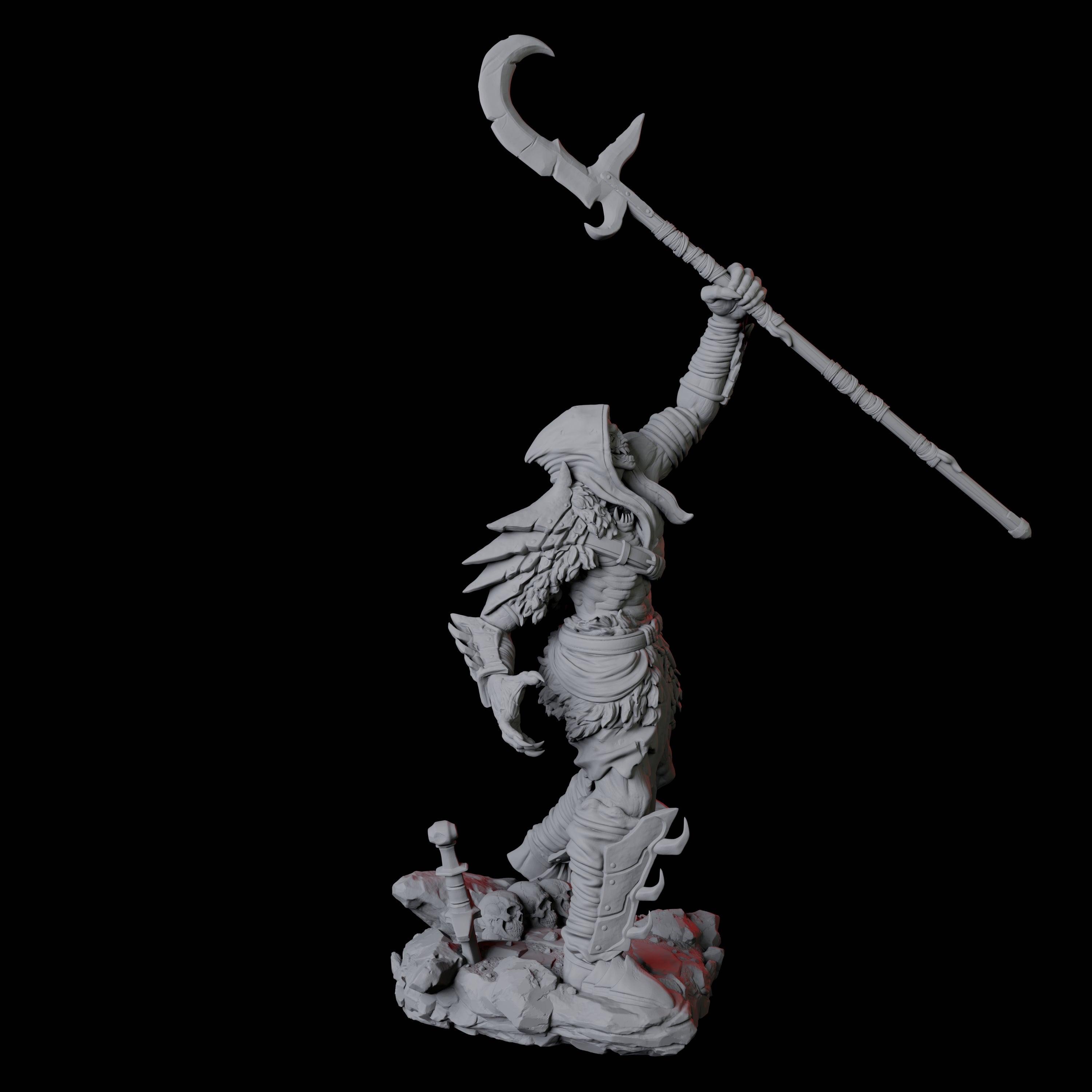 Four Stalking Urdefhan Warriors Miniature for Dungeons and Dragons, Pathfinder or other TTRPGs