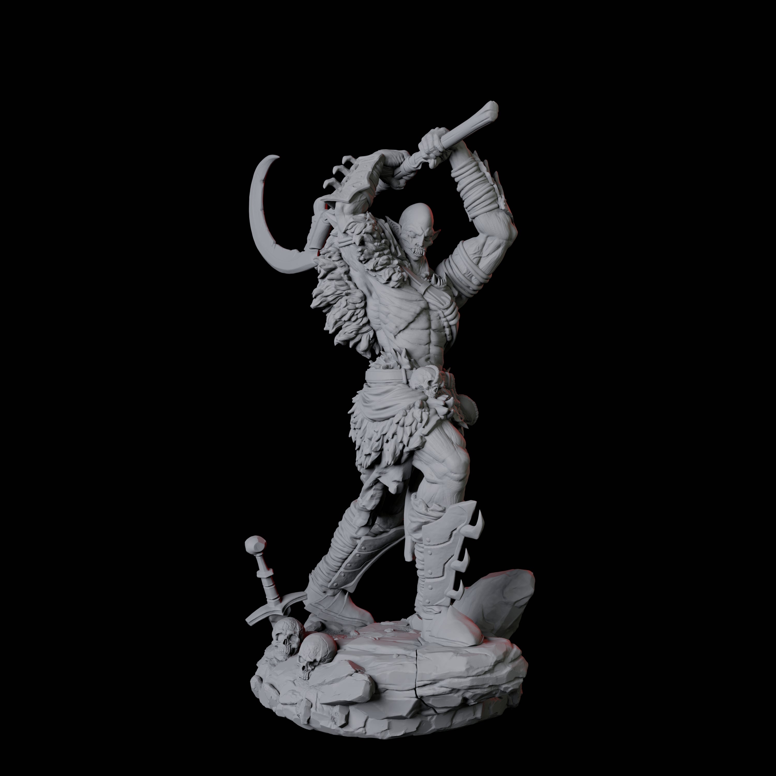 Four Stalking Urdefhan Warriors Miniature for Dungeons and Dragons, Pathfinder or other TTRPGs