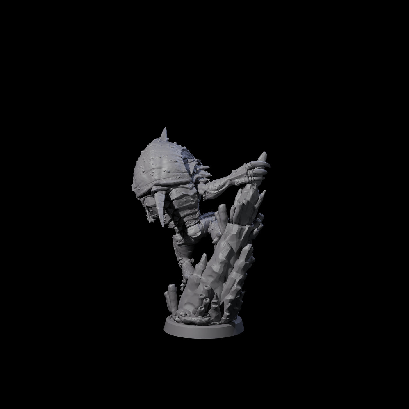 Four Swarming Wastriliths Miniature for Dungeons and Dragons, Pathfinder or other TTRPGs