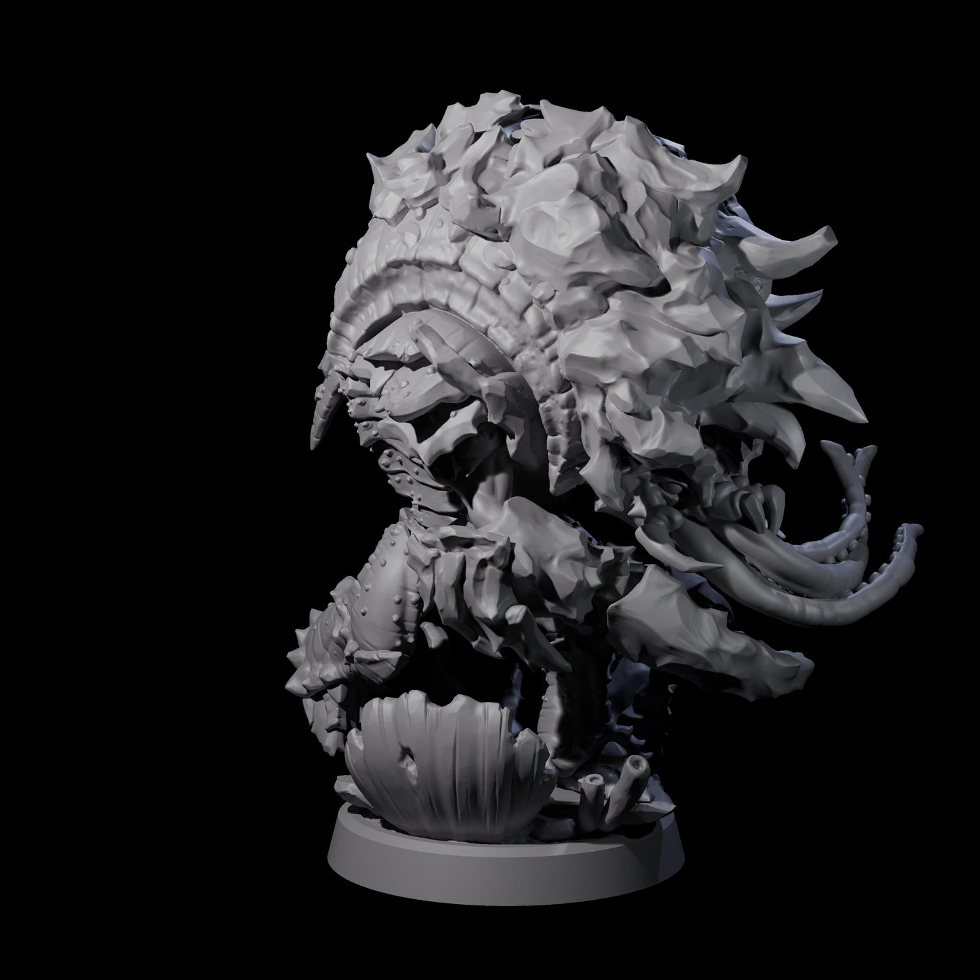 Four Swarming Wastriliths Miniature for Dungeons and Dragons, Pathfinder or other TTRPGs
