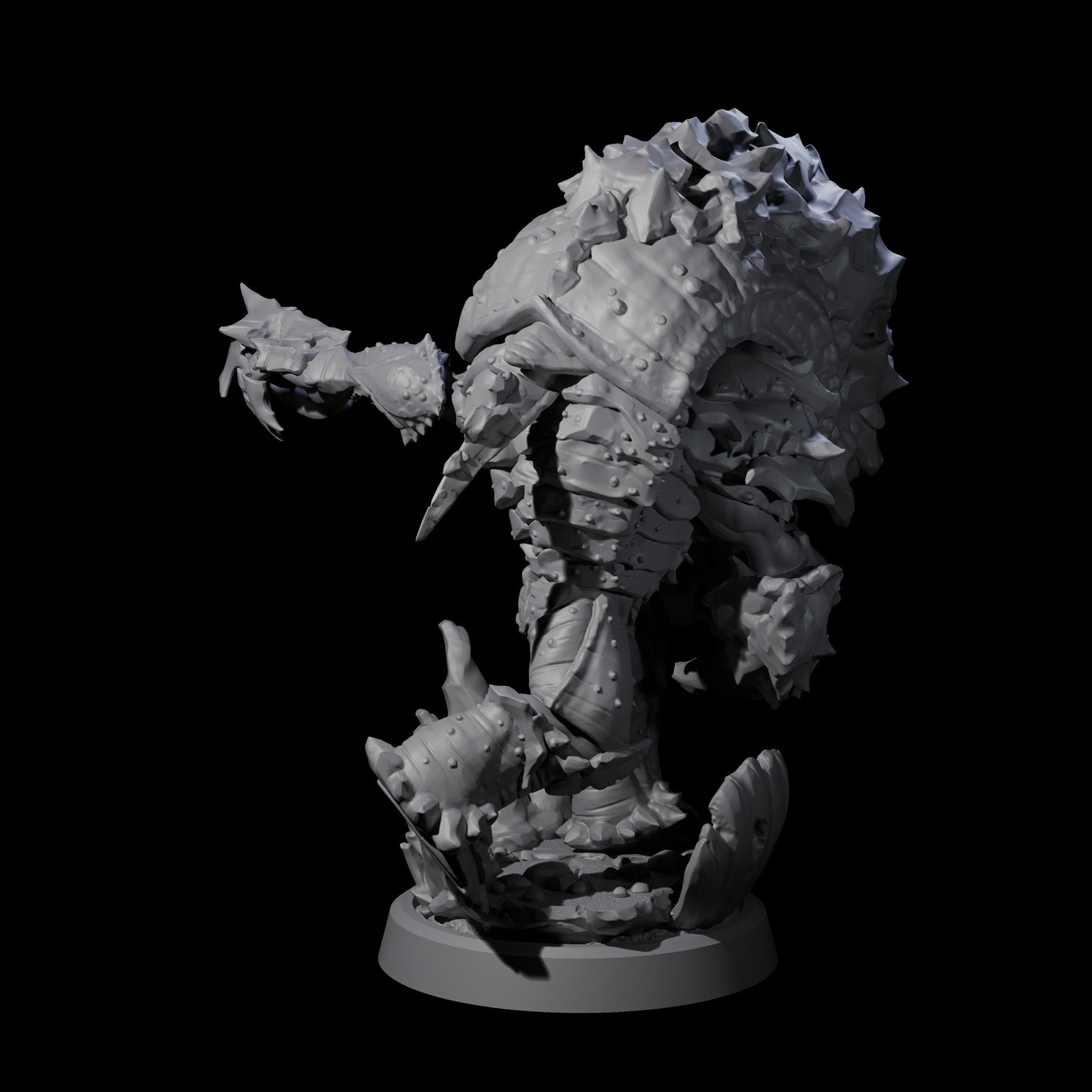 Four Swarming Wastriliths Miniature for Dungeons and Dragons, Pathfinder or other TTRPGs