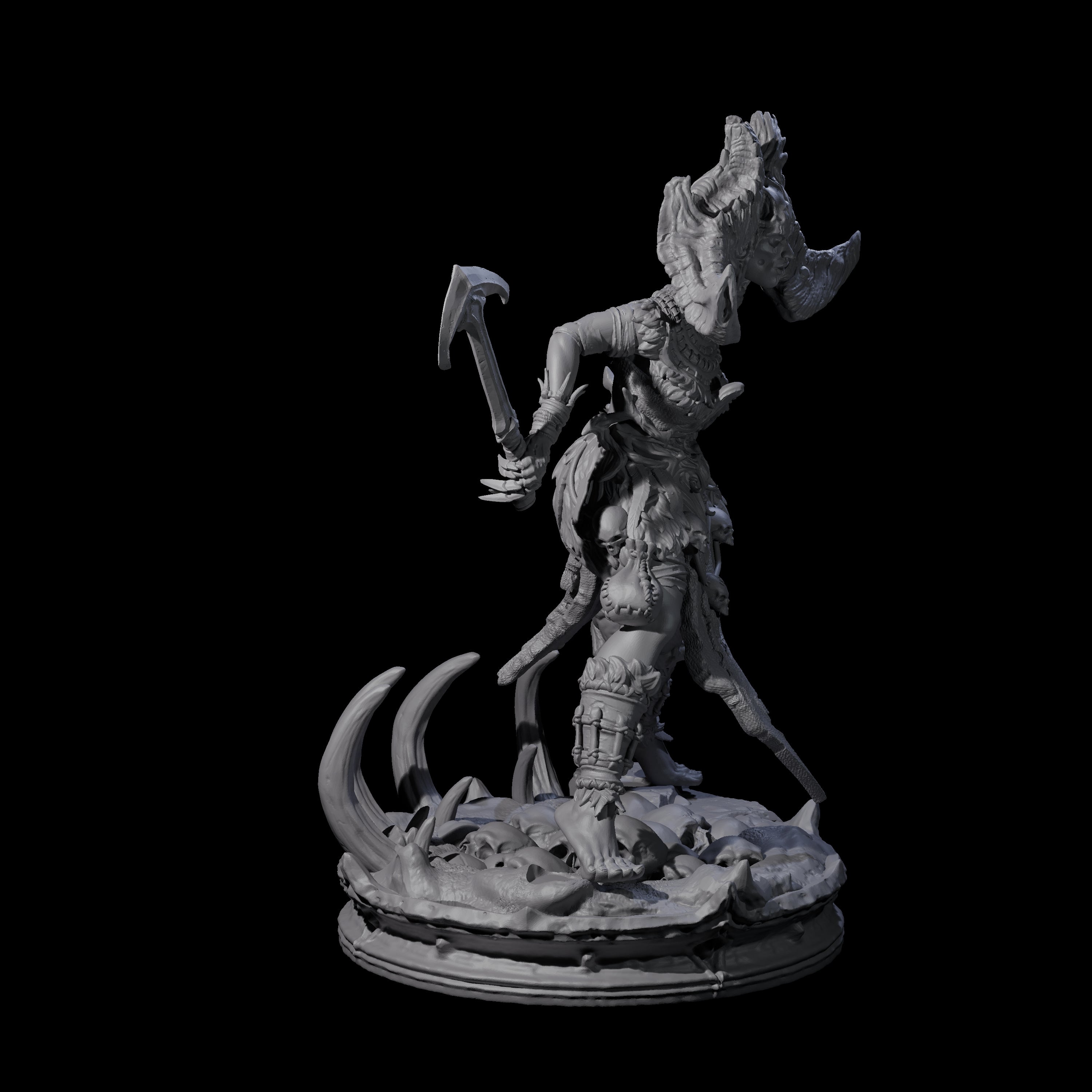 Four Unscrupulous Shadow Weavers Miniature for Dungeons and Dragons, Pathfinder or other TTRPGs