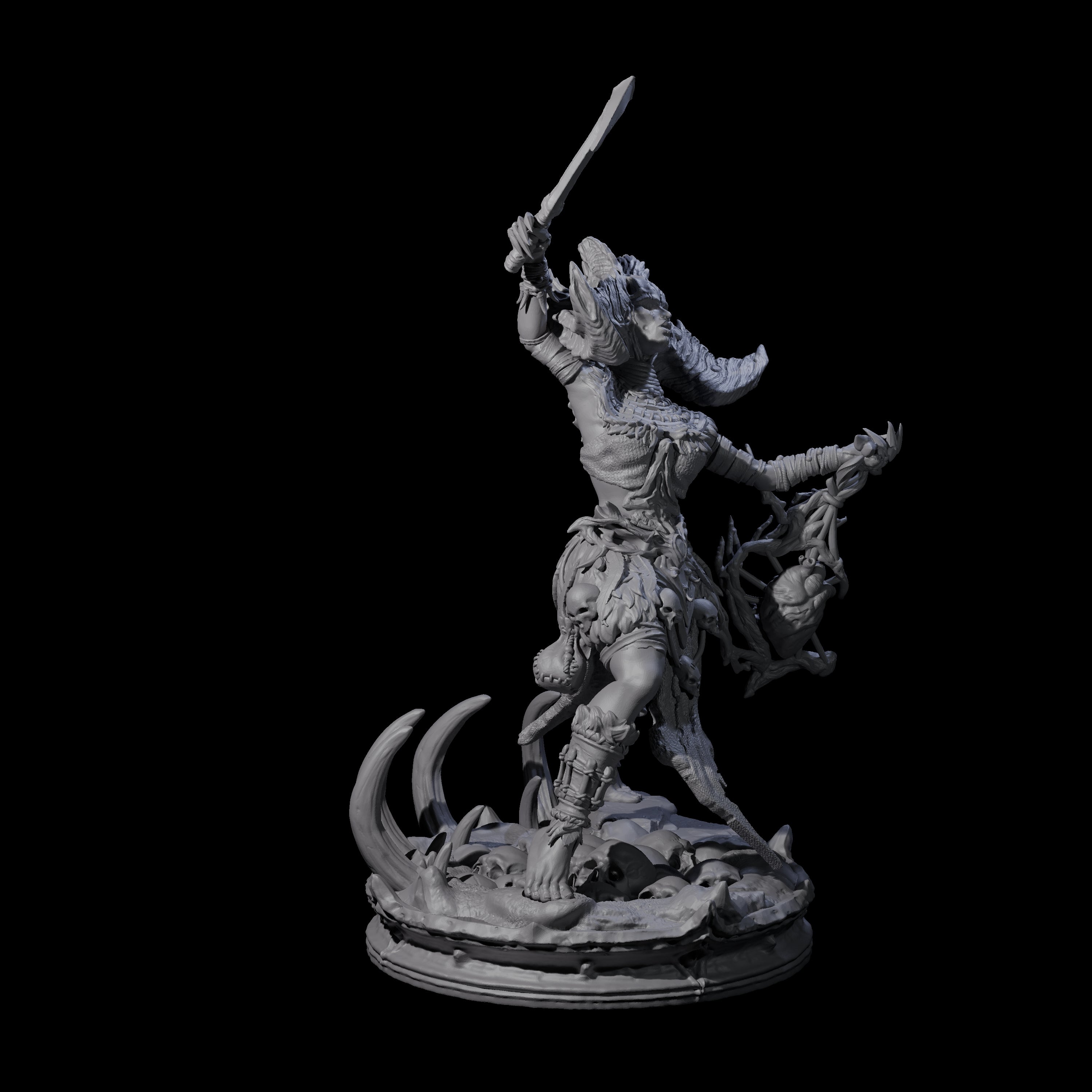 Four Unscrupulous Shadow Weavers Miniature for Dungeons and Dragons, Pathfinder or other TTRPGs