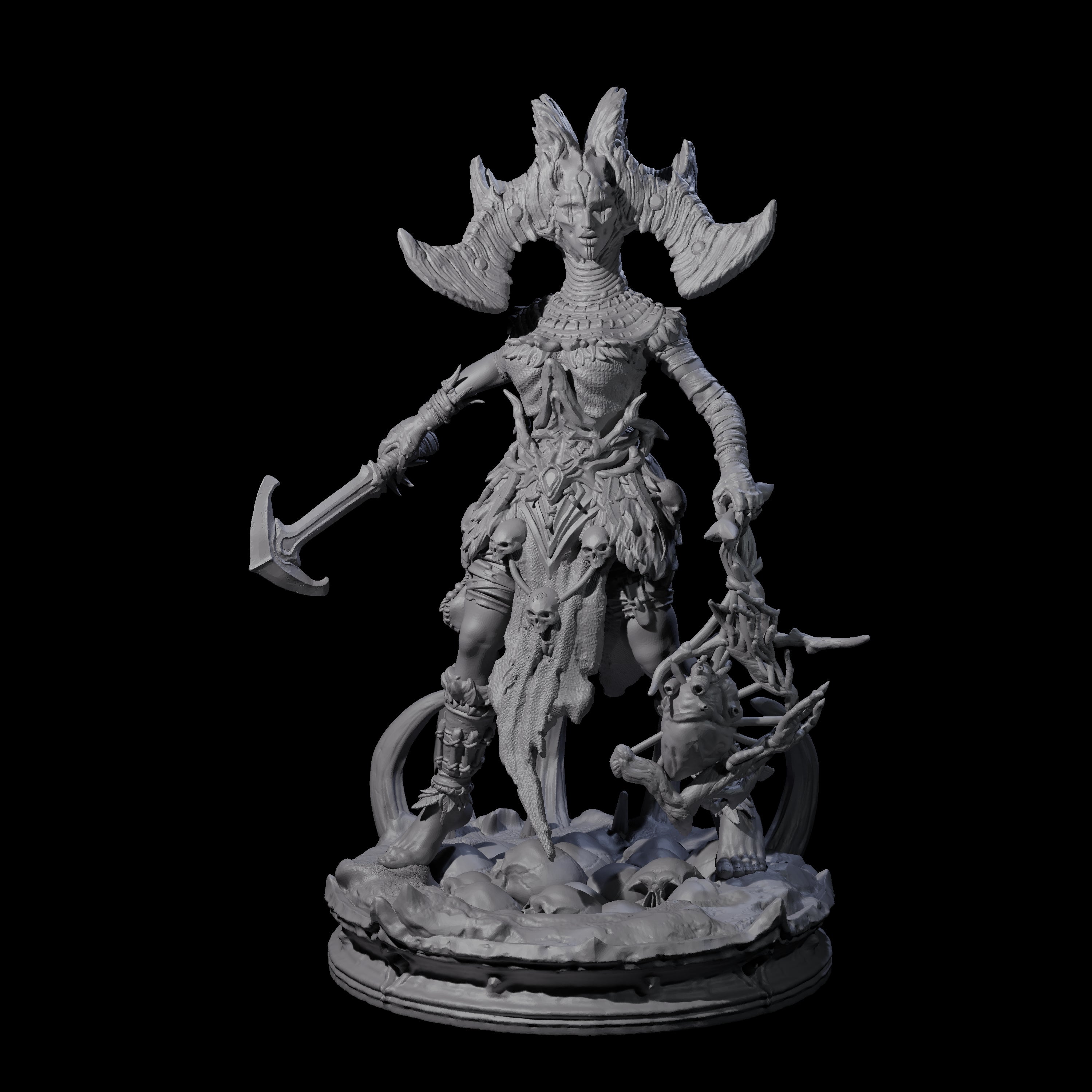 Four Unscrupulous Shadow Weavers Miniature for Dungeons and Dragons, Pathfinder or other TTRPGs