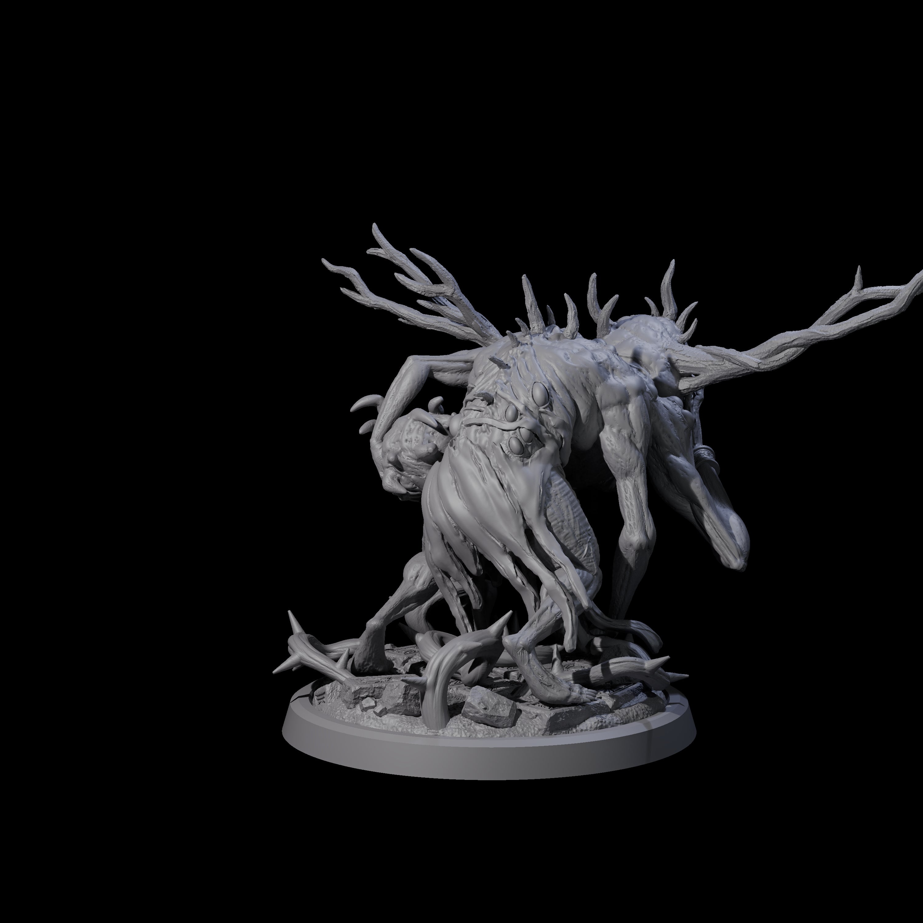 Four Void Nothics Miniature for Dungeons and Dragons, Pathfinder or other TTRPGs