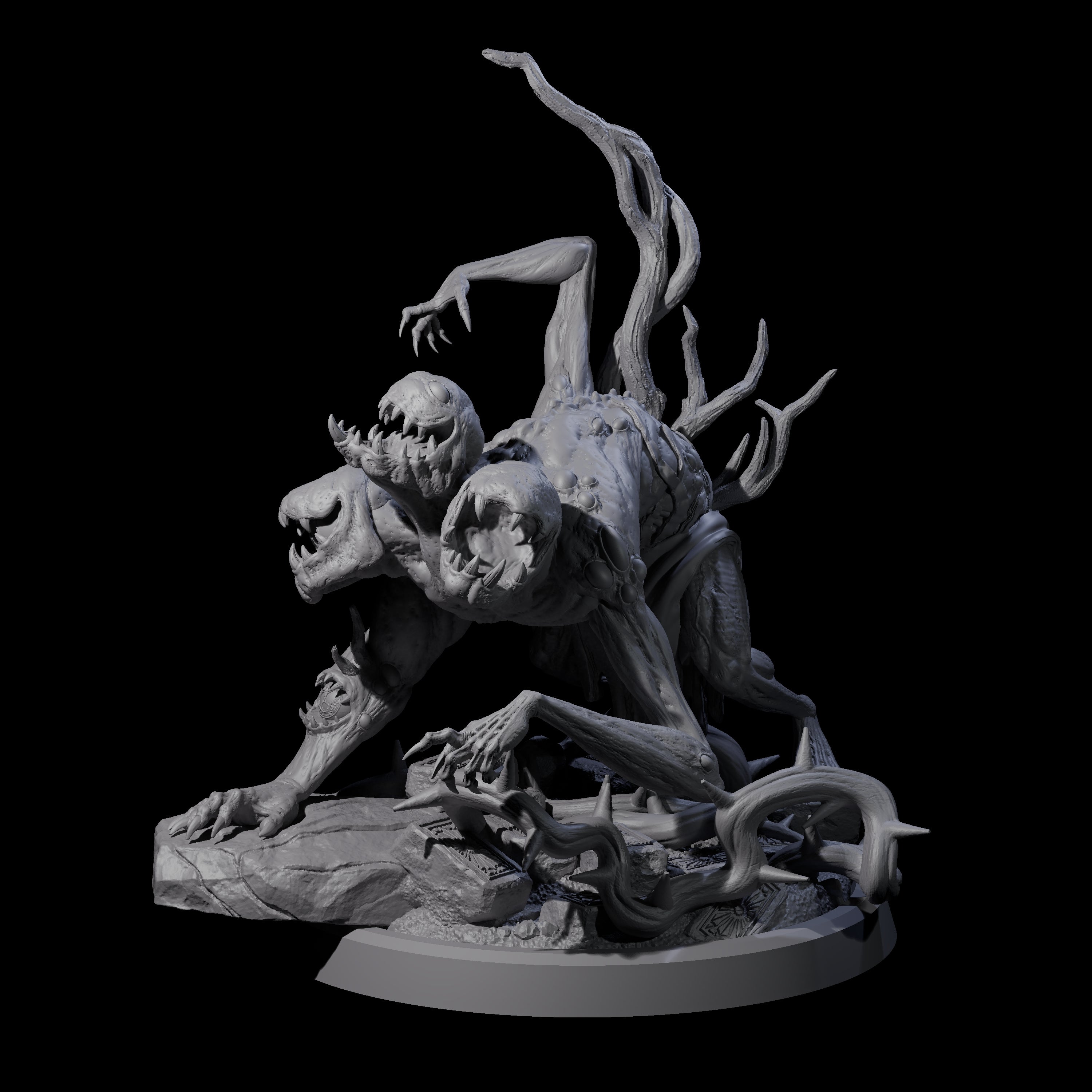 Four Void Nothics Miniature for Dungeons and Dragons, Pathfinder or other TTRPGs