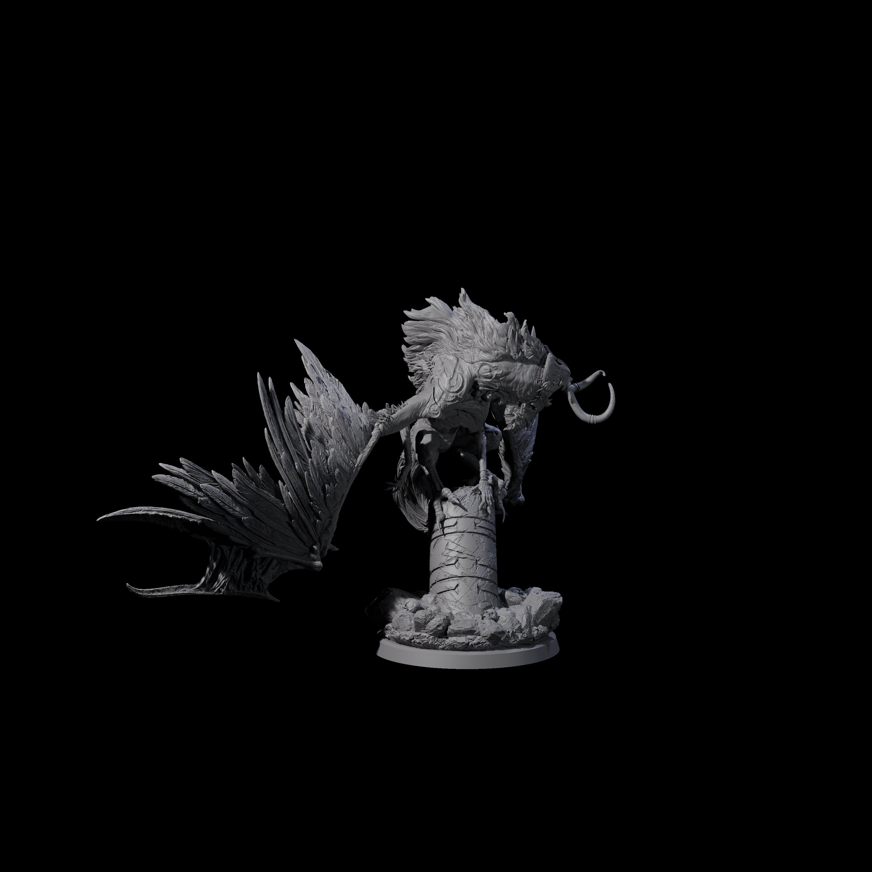 Four Vindictive Garuda Celestials