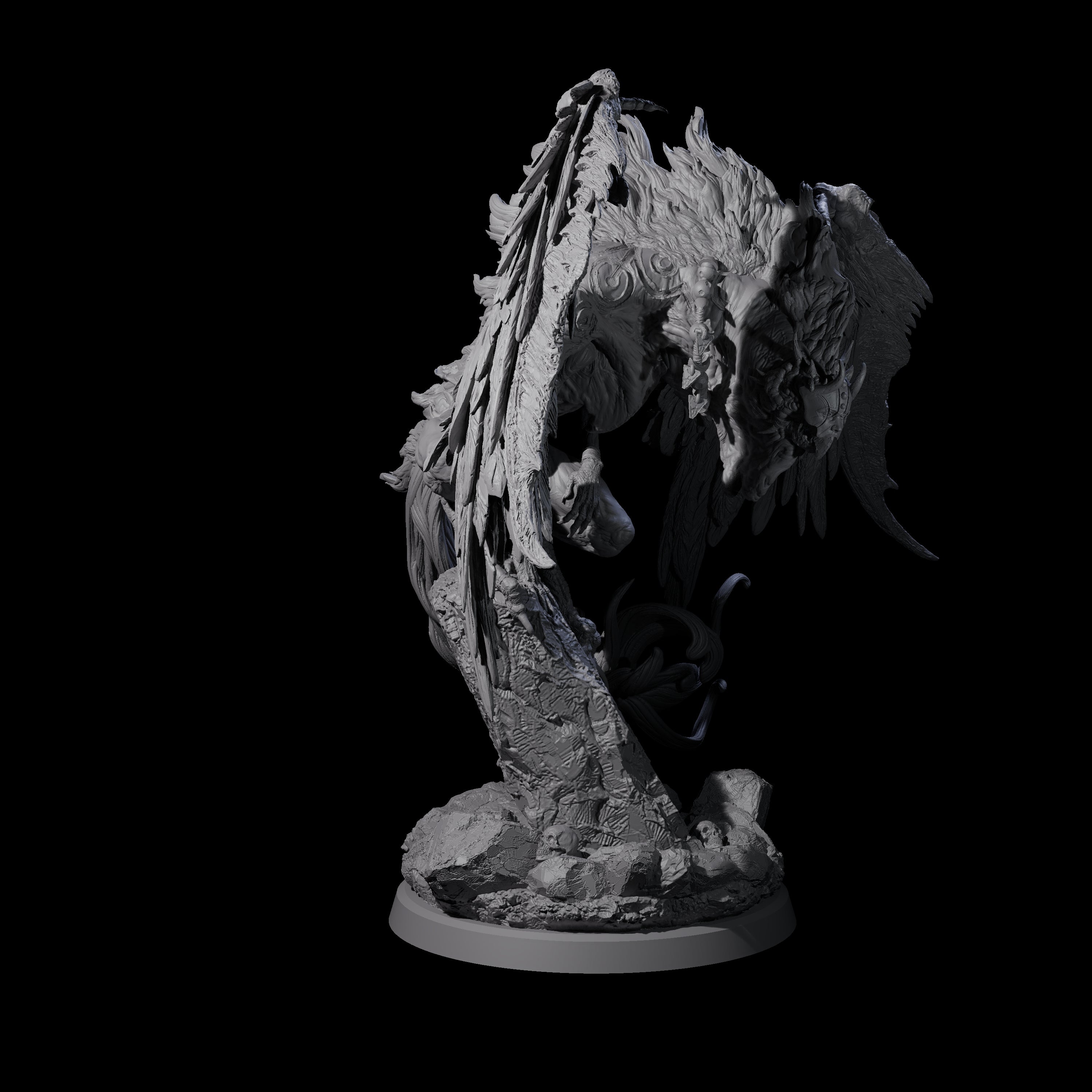 Four Vindictive Garuda Celestials