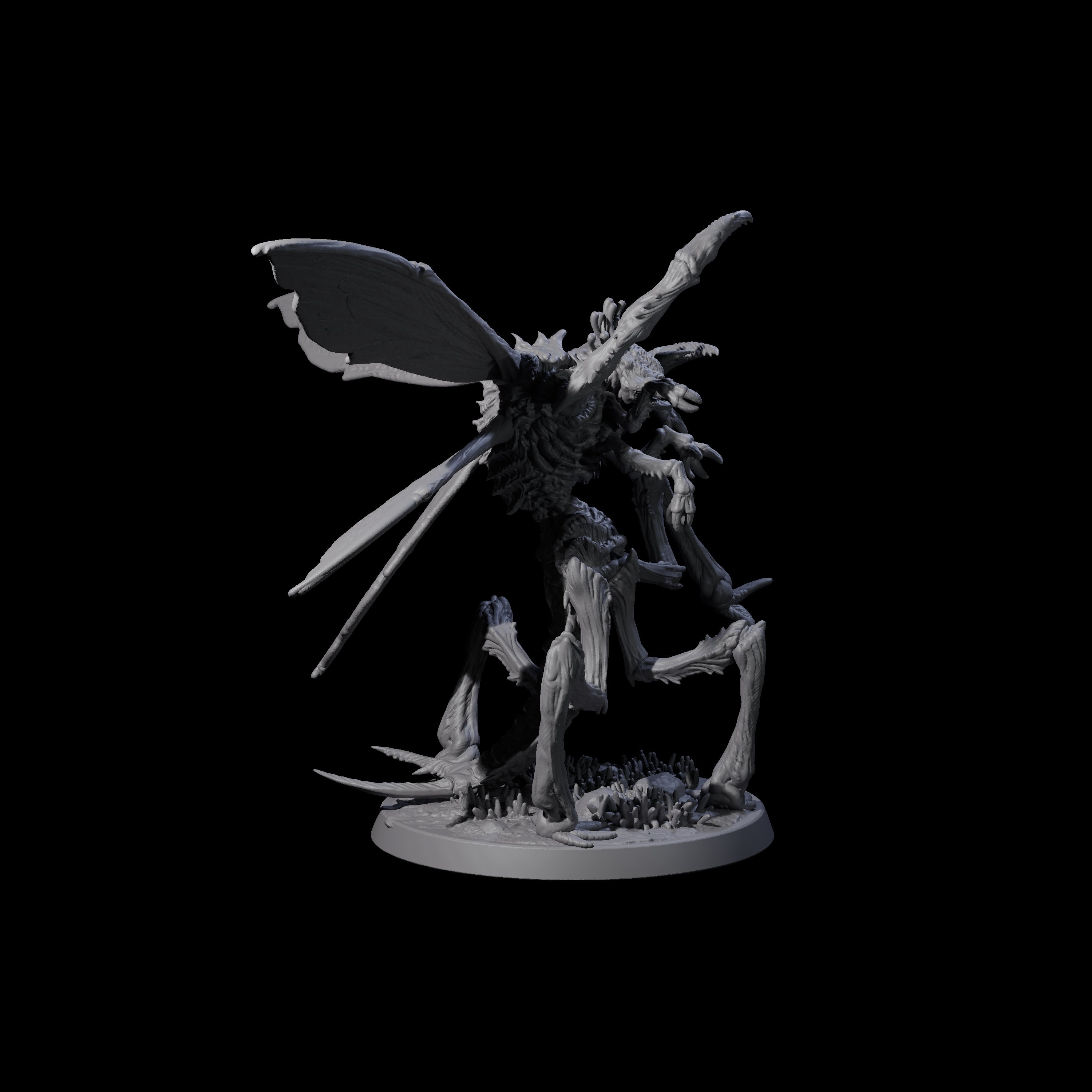 Frenzied Mi-Go Berserker Miniature for Dungeons and Dragons, Pathfinder or other TTRPGs