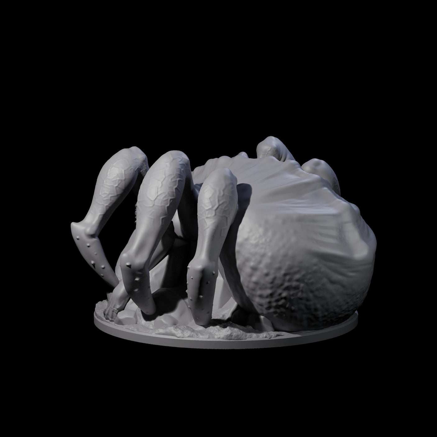 Freshly Birthed Drider Priestess Miniature for Dungeons and Dragons, Pathfinder or other TTRPGs