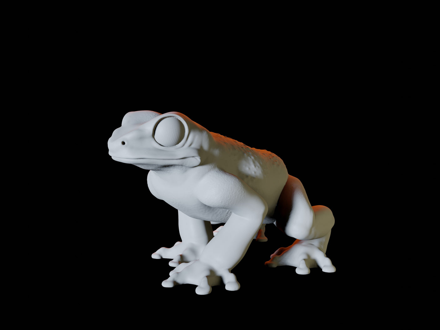 Frog Type B Miniature for Dungeons and Dragons, Pathfinder or other TTRPGs