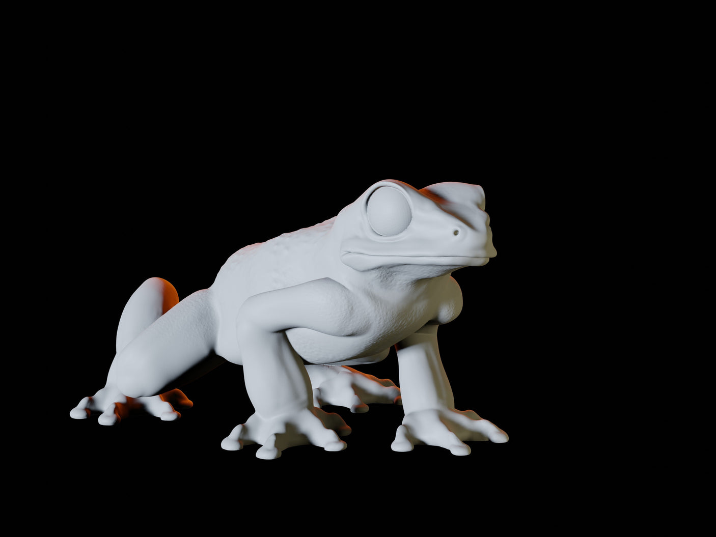 Frog Type B Miniature for Dungeons and Dragons, Pathfinder or other TTRPGs