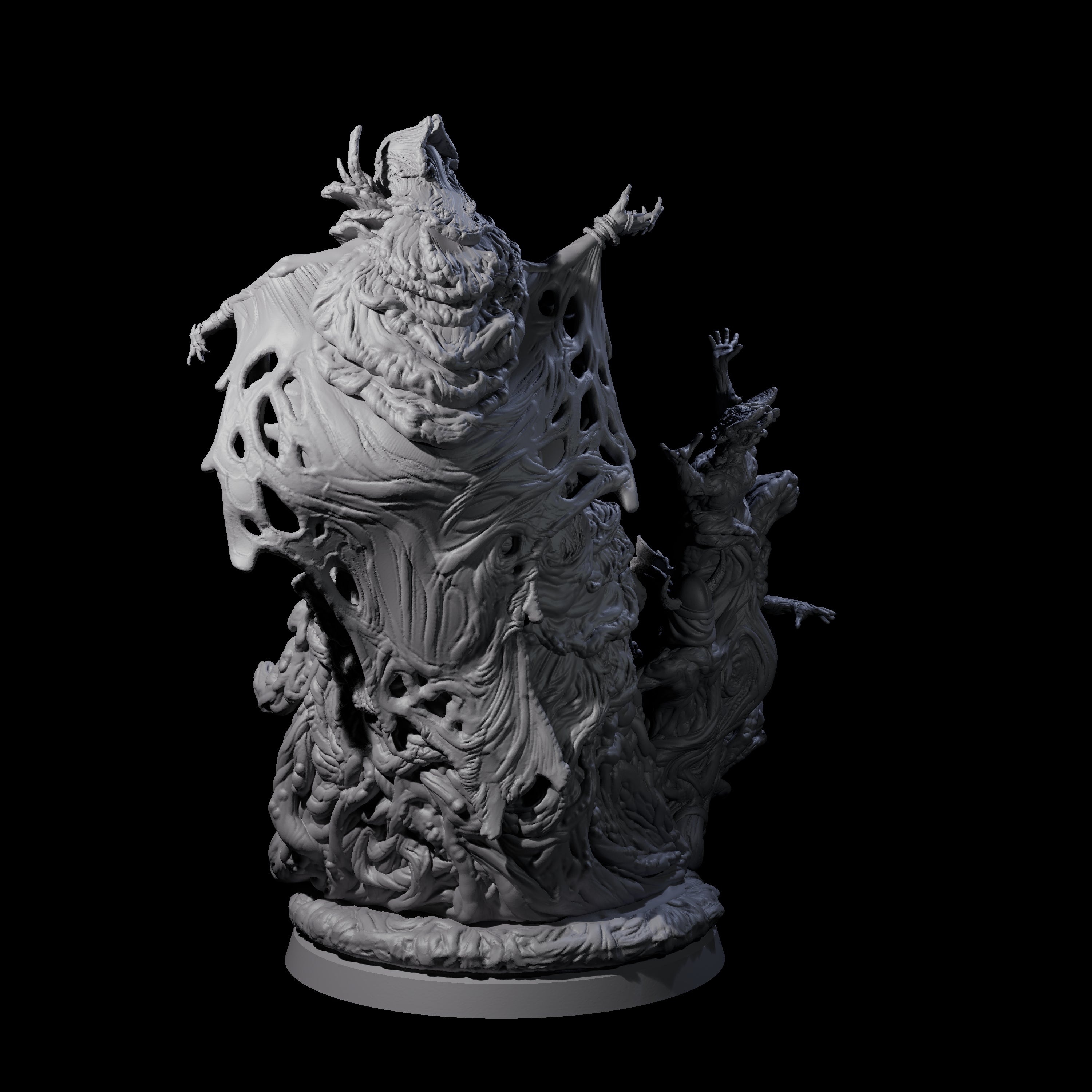 Fungal Night Hag A Miniature for Dungeons and Dragons, Pathfinder or other TTRPGs