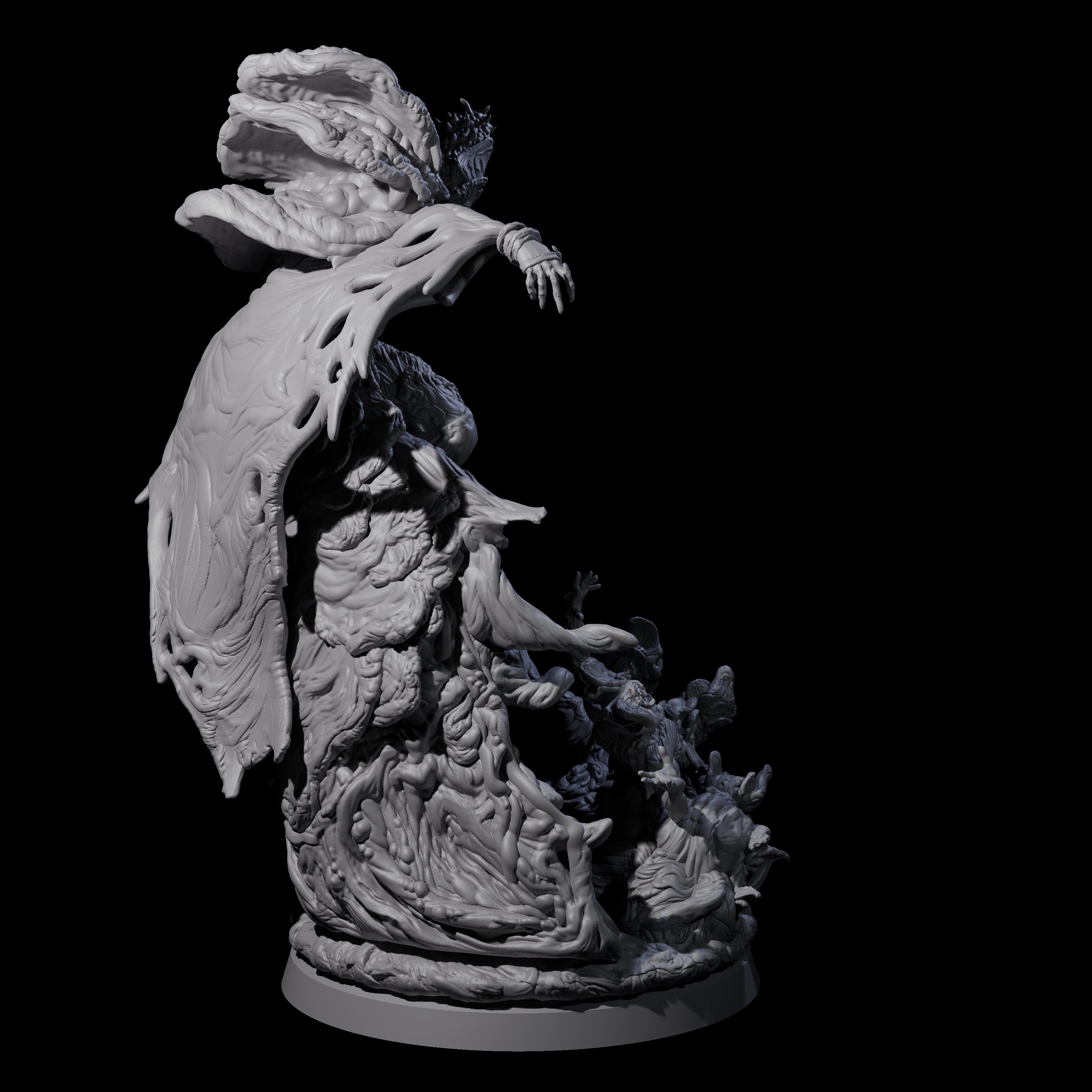 Fungal Night Hag B Miniature for Dungeons and Dragons, Pathfinder or other TTRPGs