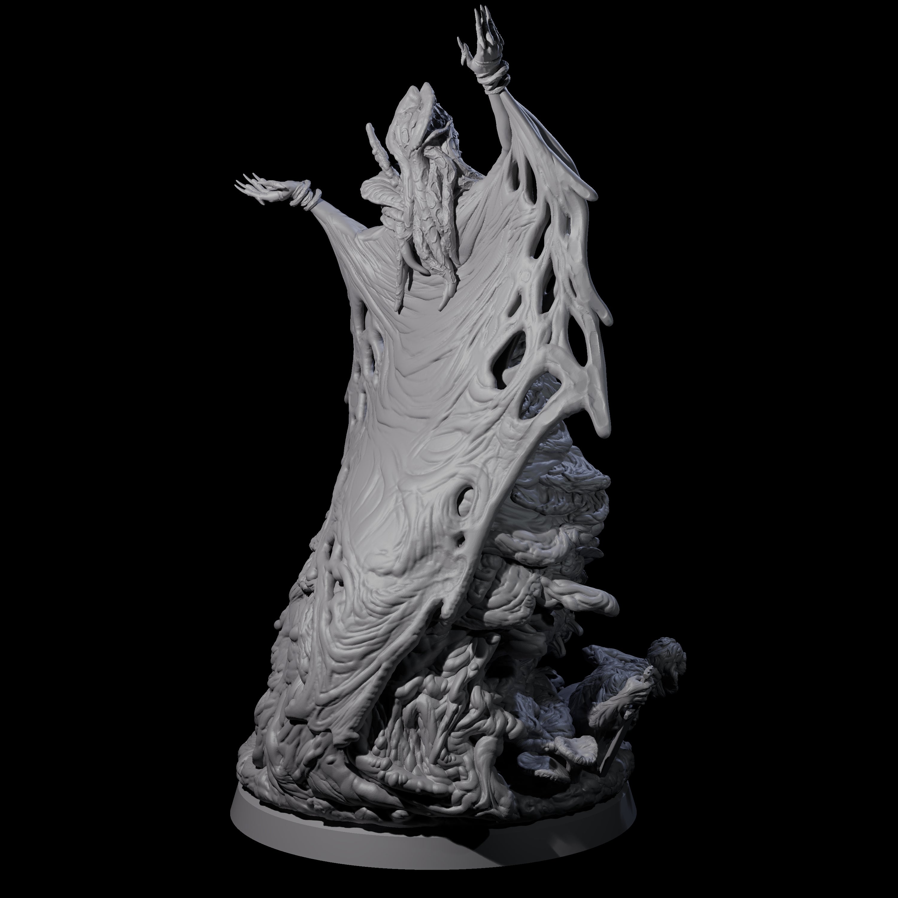 Fungal Night Hag C Miniature for Dungeons and Dragons, Pathfinder or other TTRPGs