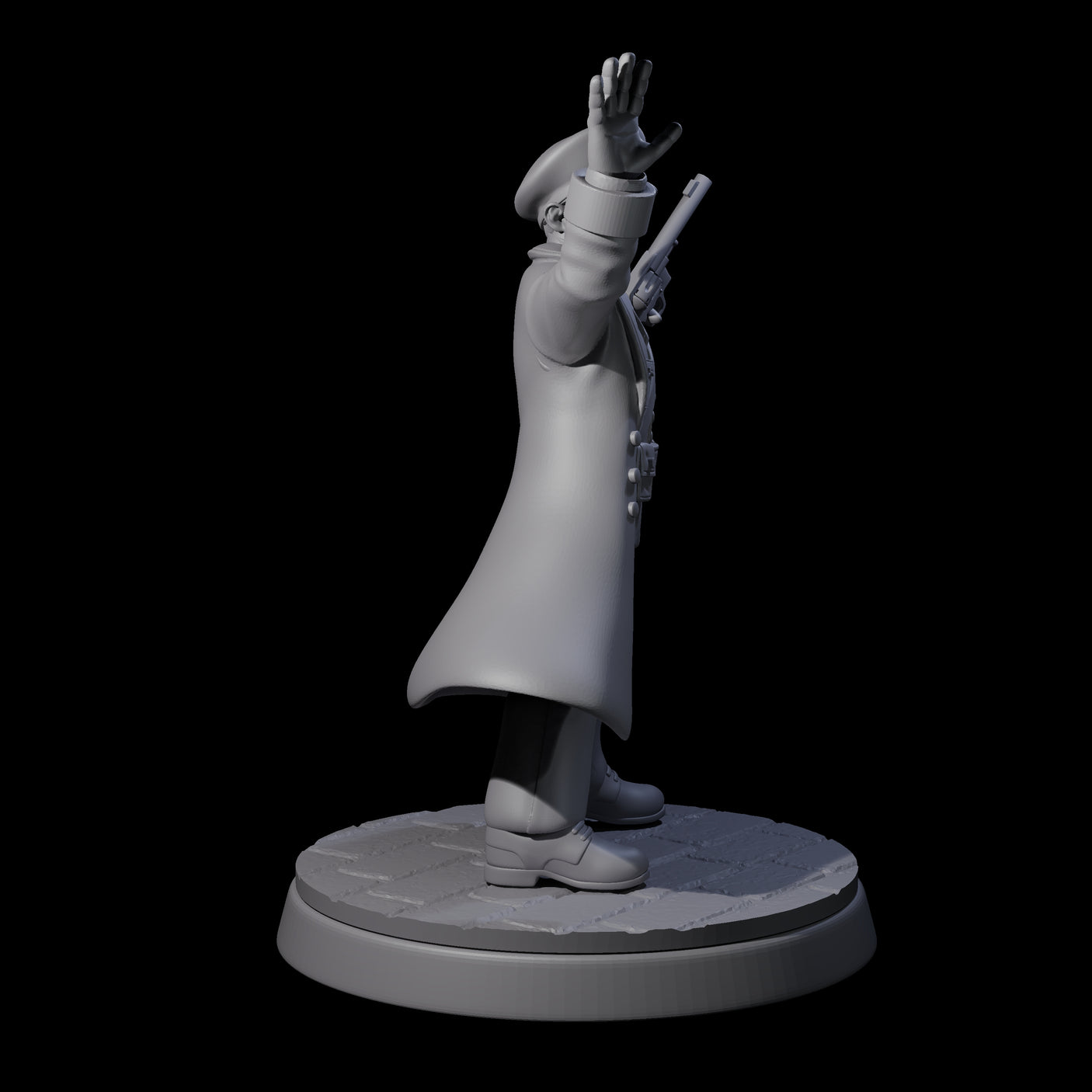 Galant Policeman A Miniature for Dungeons and Dragons, Pathfinder or other TTRPGs
