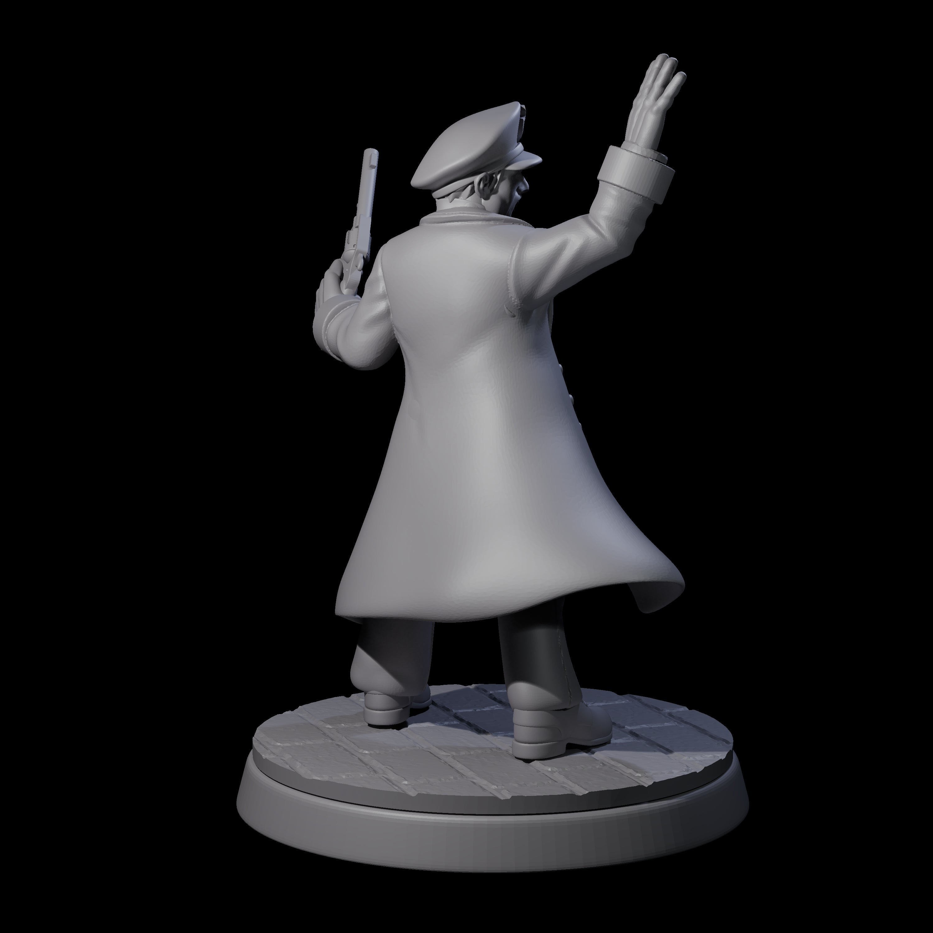 Galant Policeman A Miniature for Dungeons and Dragons, Pathfinder or other TTRPGs