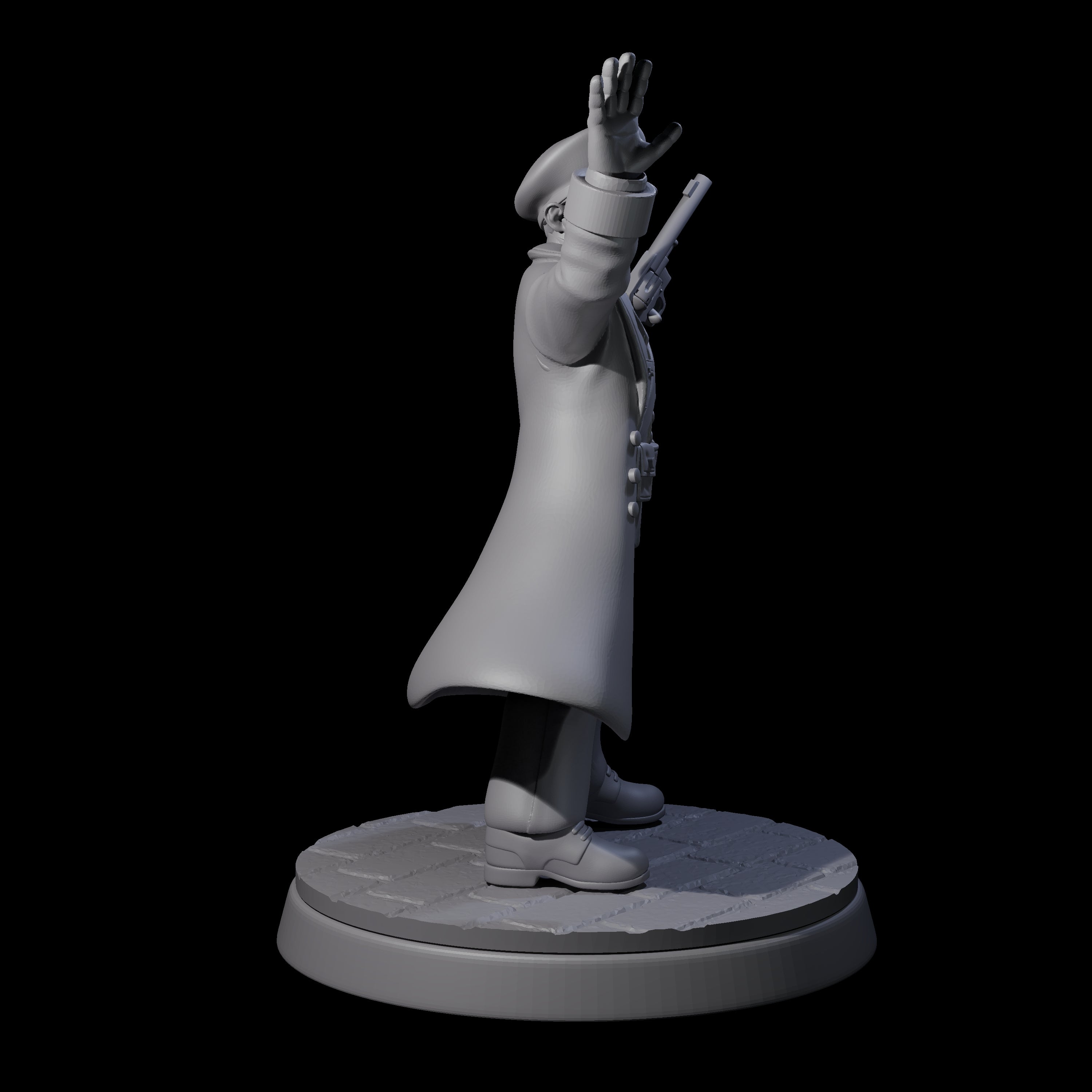 Galant Policeman A Miniature for Dungeons and Dragons, Pathfinder or other TTRPGs