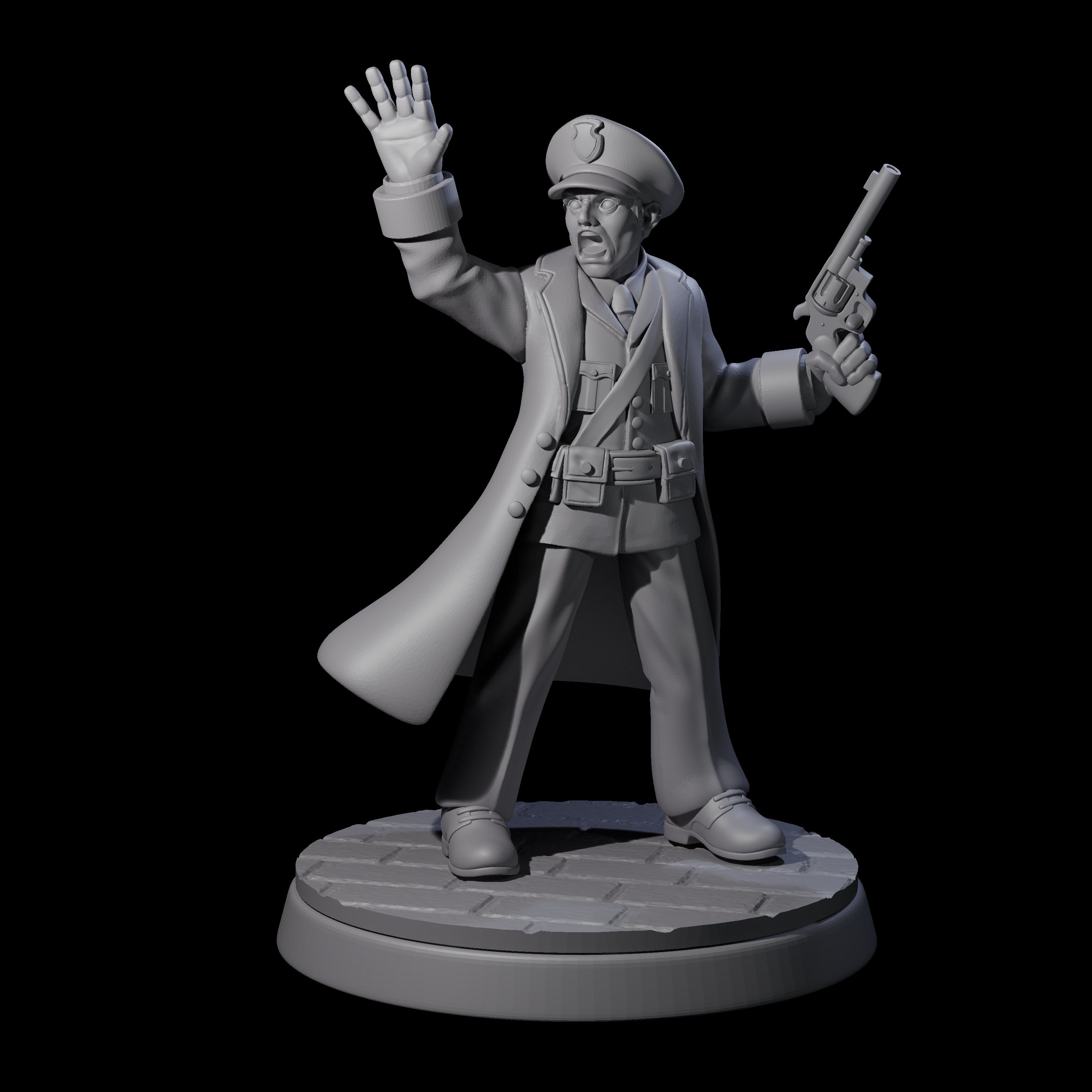 Galant Policeman A Miniature for Dungeons and Dragons, Pathfinder or other TTRPGs