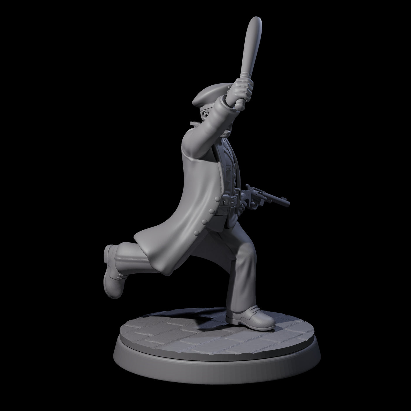 Galant Policeman C Miniature for Dungeons and Dragons, Pathfinder or other TTRPGs