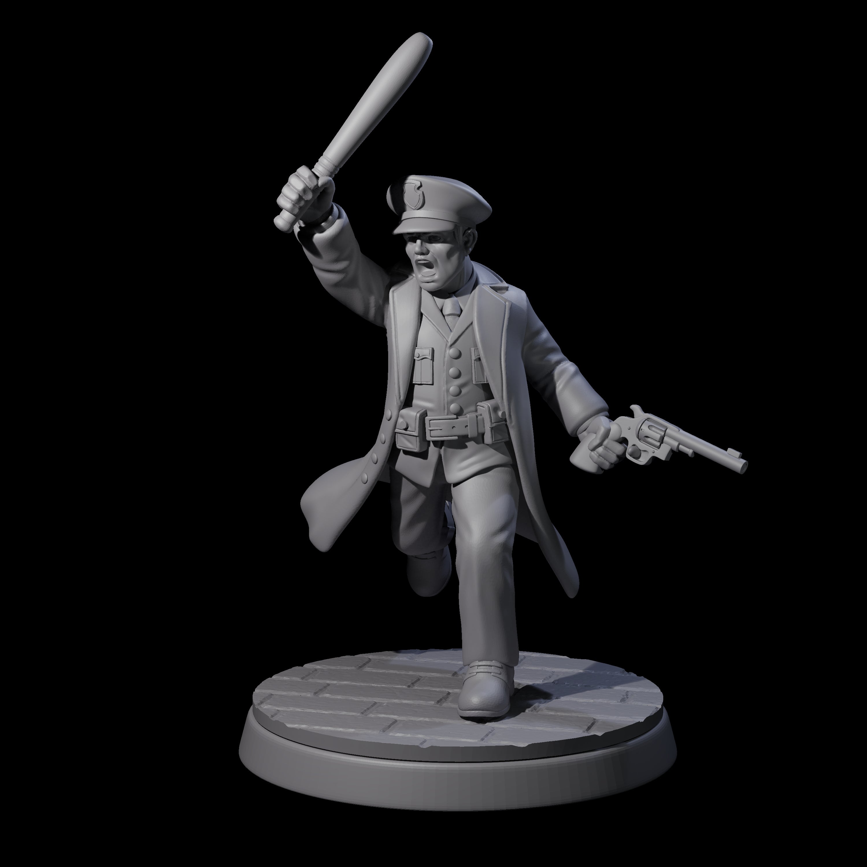 Galant Policeman C Miniature for Dungeons and Dragons, Pathfinder or other TTRPGs