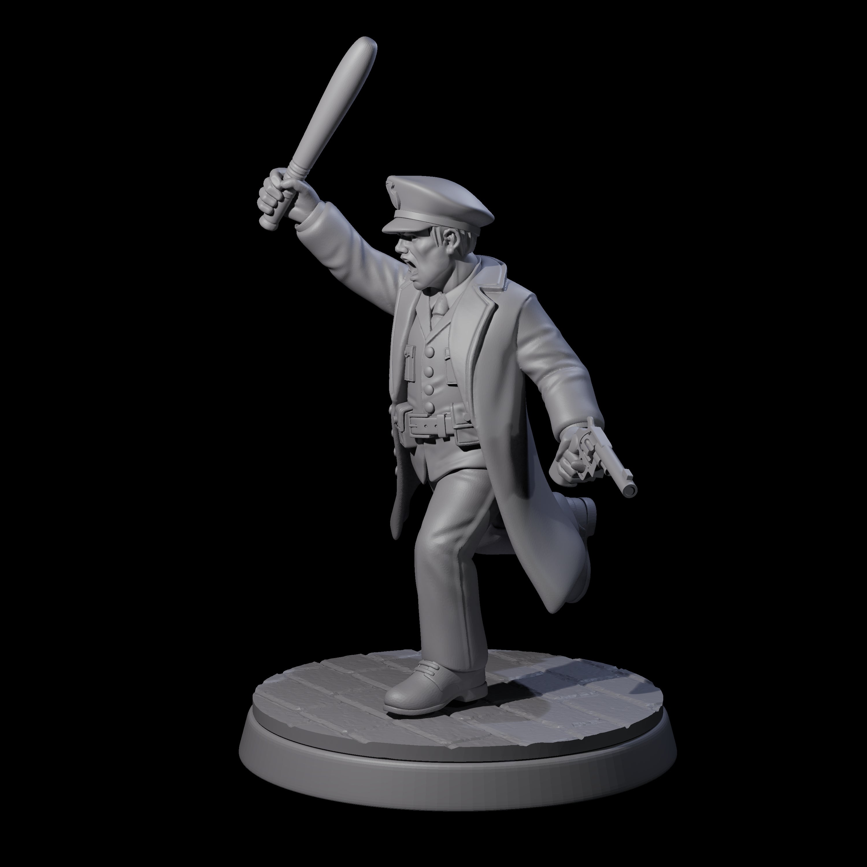 Galant Policeman C Miniature for Dungeons and Dragons, Pathfinder or other TTRPGs