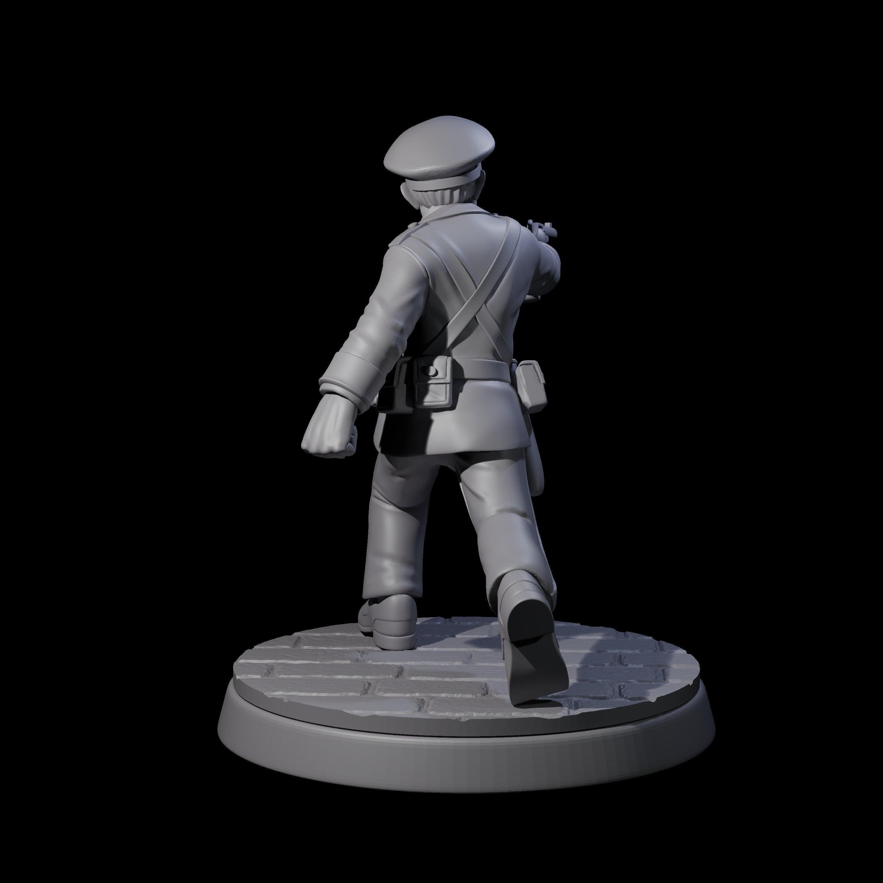Galant Policeman D Miniature for Dungeons and Dragons, Pathfinder or other TTRPGs