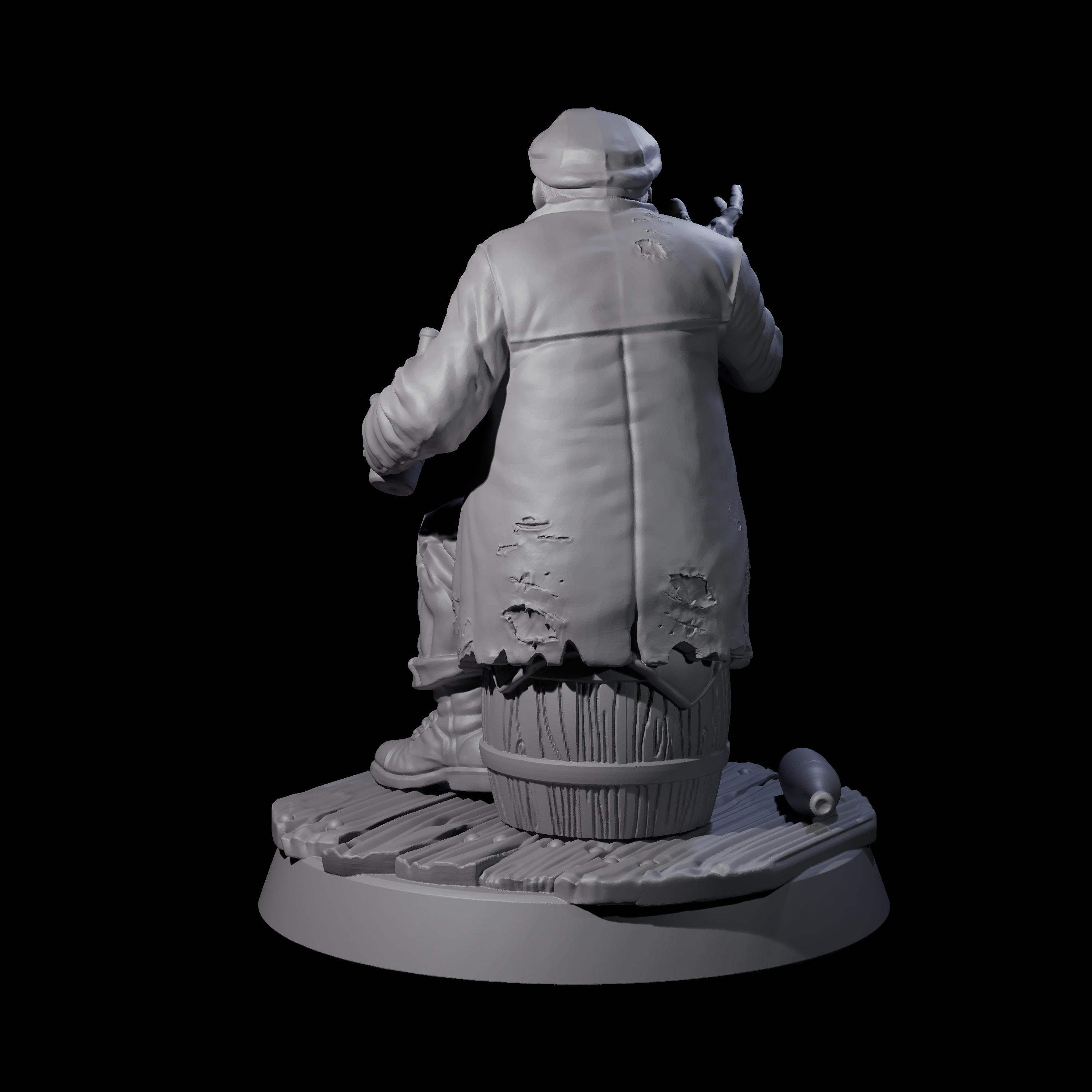 Gesturing Human Storyteller Miniature for Dungeons and Dragons, Pathfinder or other TTRPGs