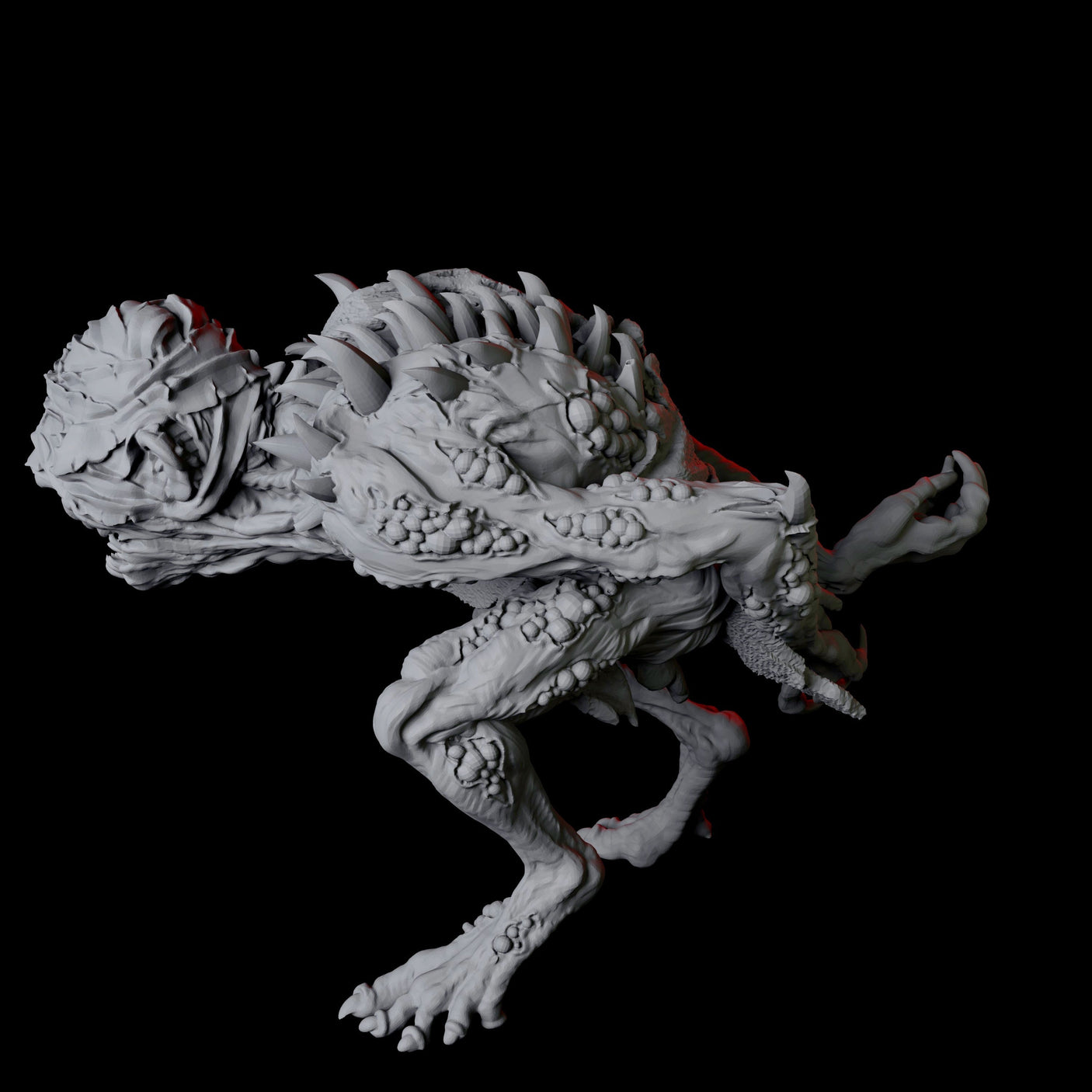 Ghoul A Miniature for Dungeons and Dragons, Pathfinder or other TTRPGs