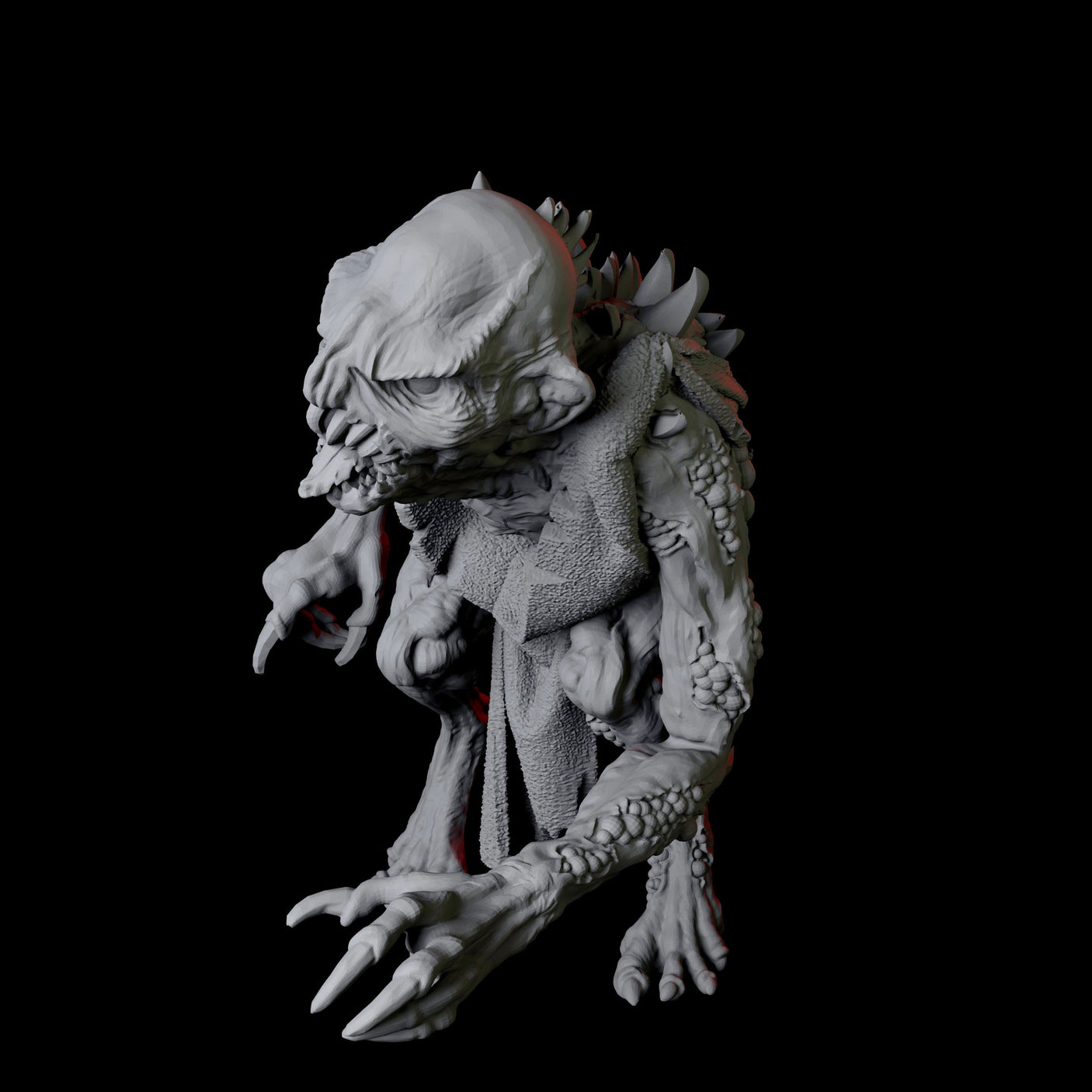 Ghoul E Miniature for Dungeons and Dragons, Pathfinder or other TTRPGs