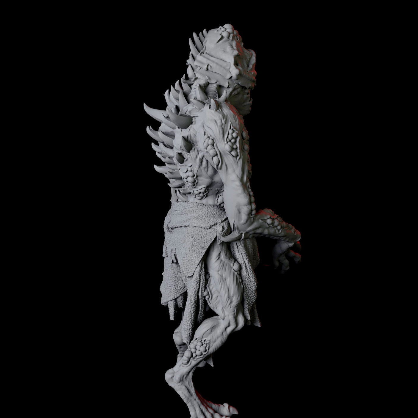 Ghoul G Miniature for Dungeons and Dragons, Pathfinder or other TTRPGs