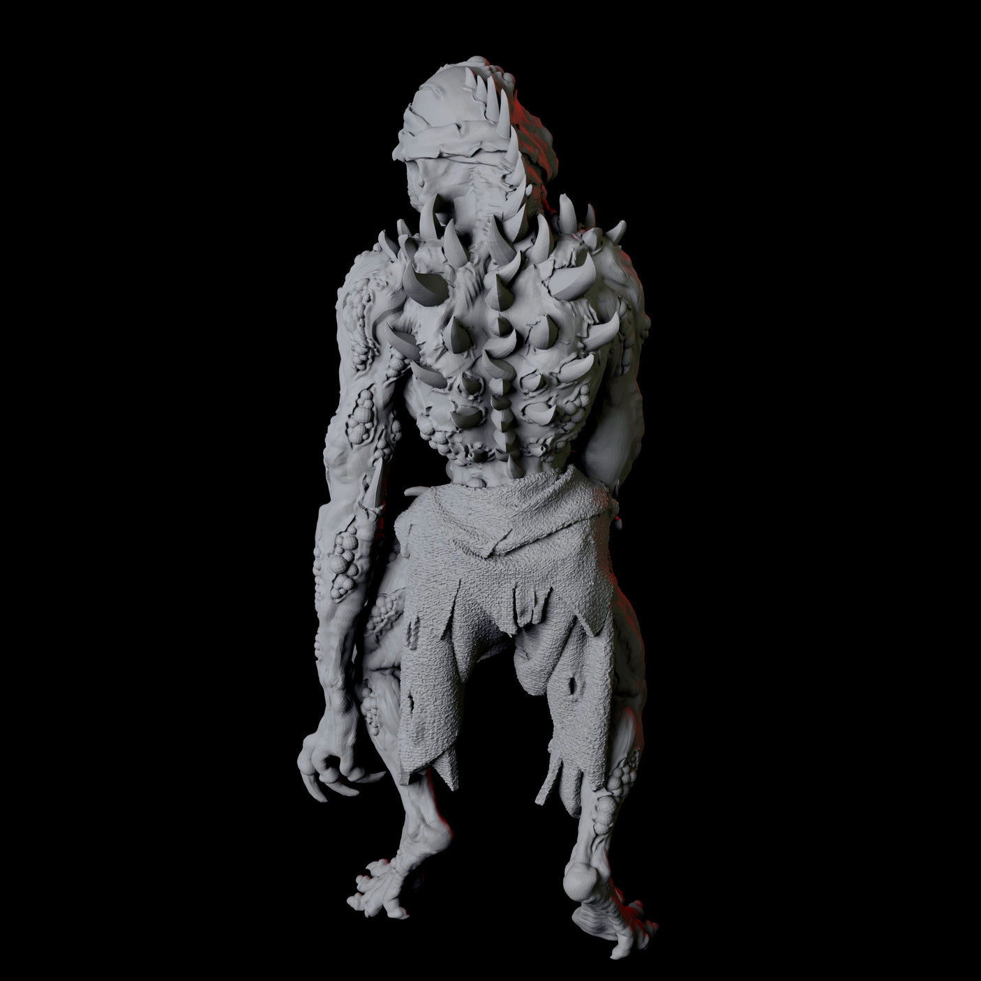 Ghoul G Miniature for Dungeons and Dragons, Pathfinder or other TTRPGs