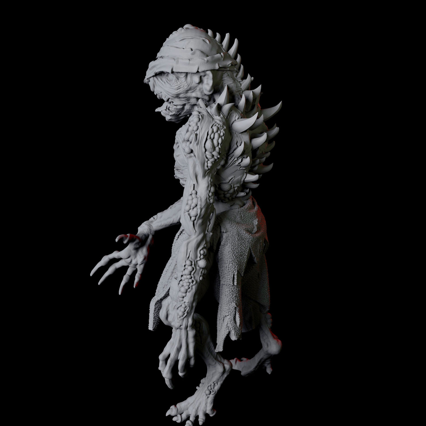 Ghoul G Miniature for Dungeons and Dragons, Pathfinder or other TTRPGs