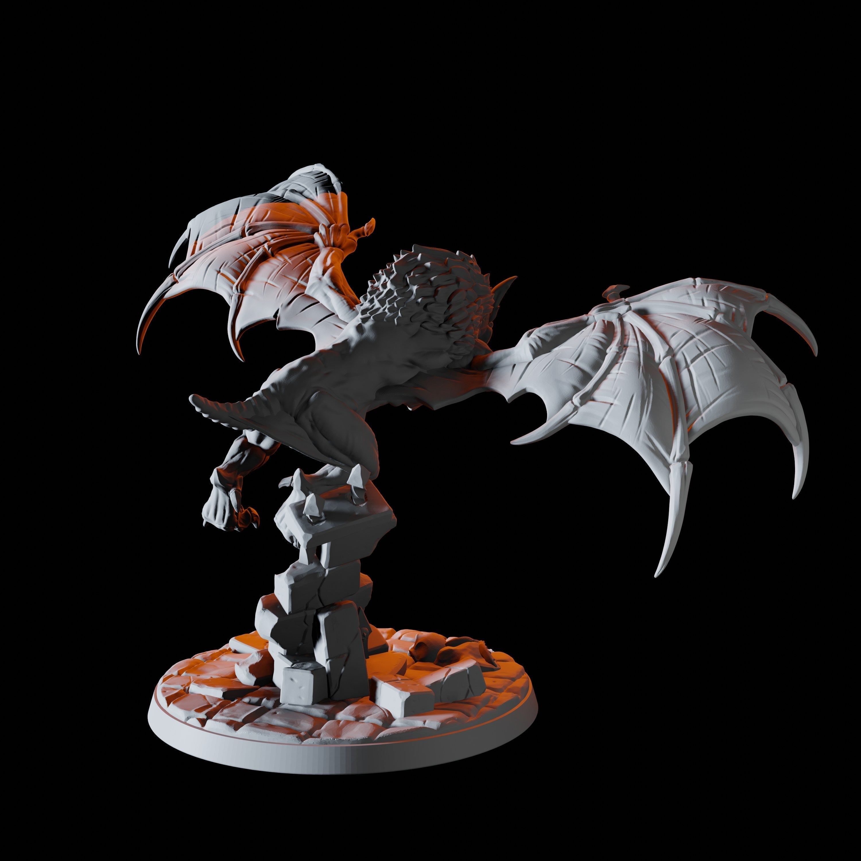 Giant Bat D Miniature for Dungeons and Dragons, Pathfinder or other TTRPGs