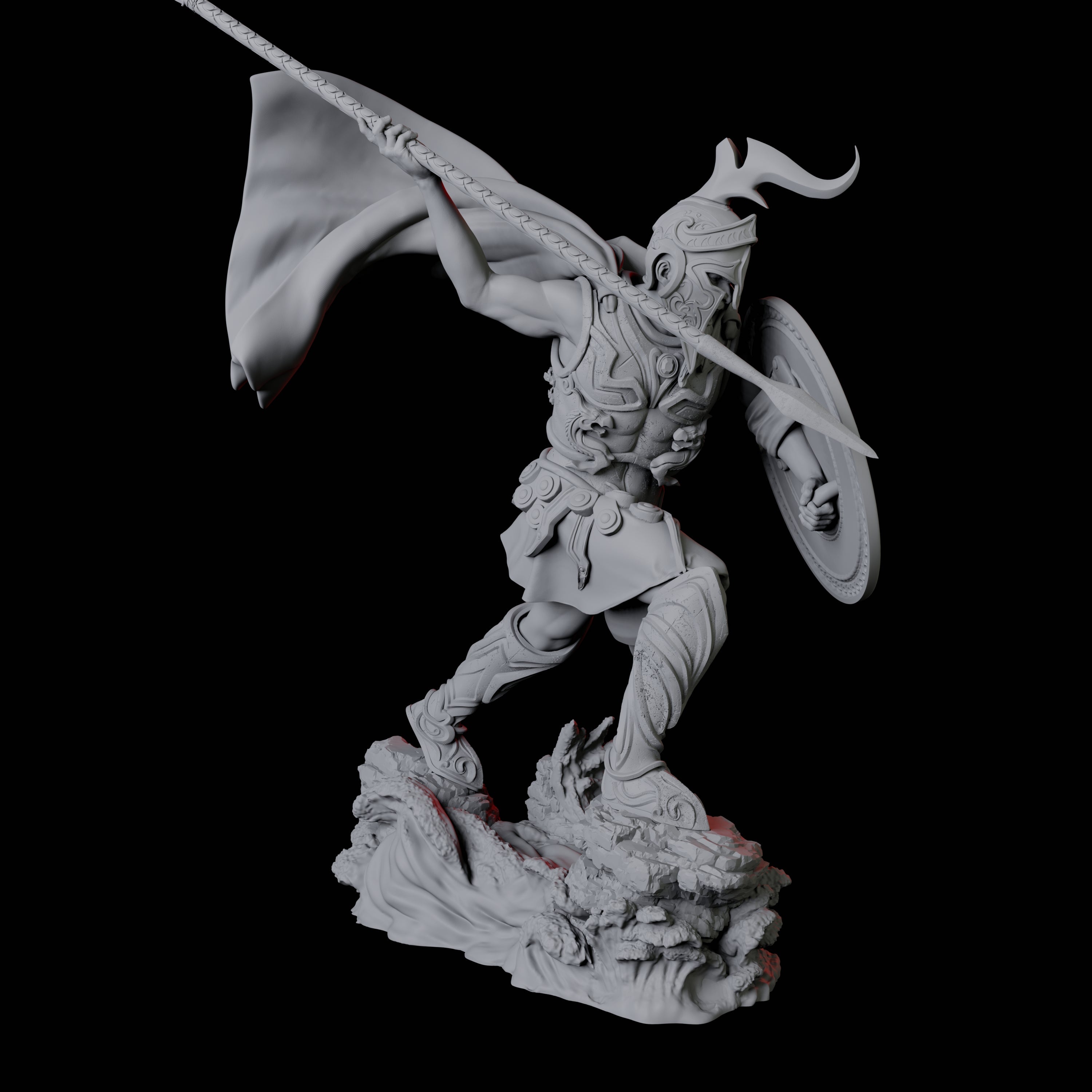 Giant Hoplite A Miniature for Dungeons and Dragons, Pathfinder or other TTRPGs