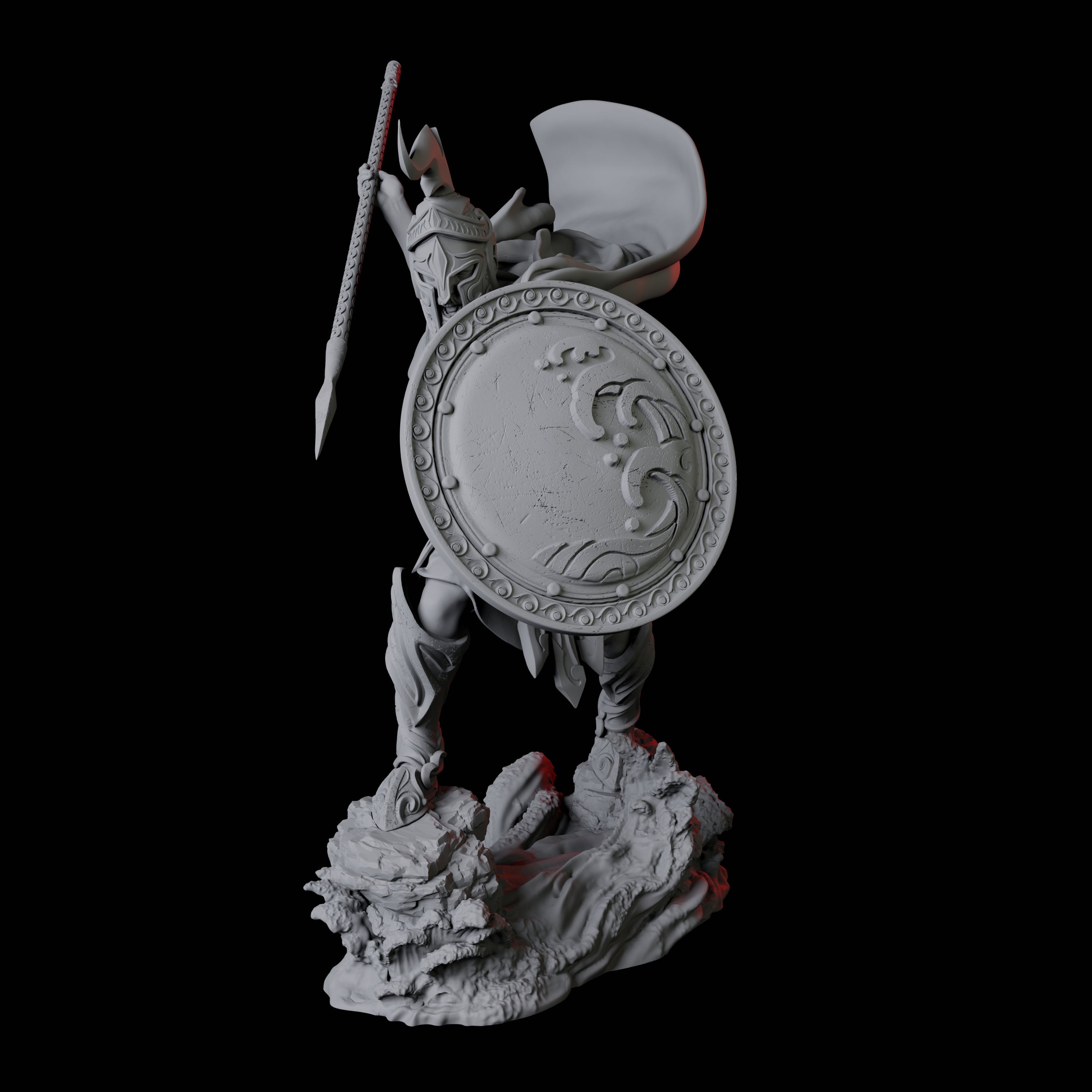 Giant Hoplite A Miniature for Dungeons and Dragons, Pathfinder or other TTRPGs