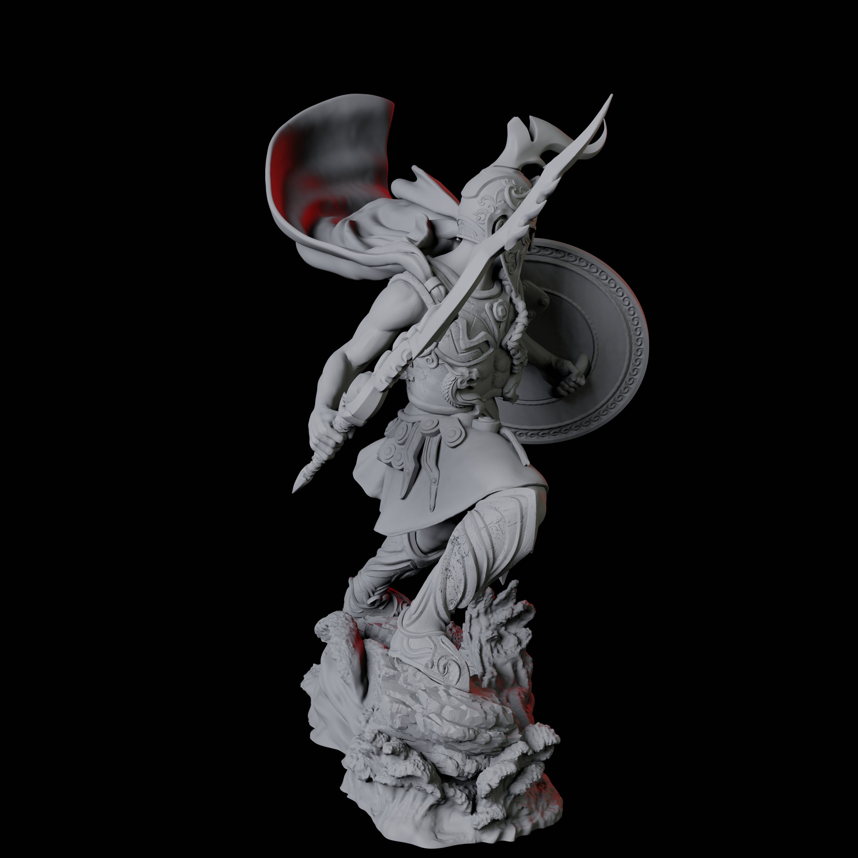 Giant Hoplite B Miniature for Dungeons and Dragons, Pathfinder or other TTRPGs