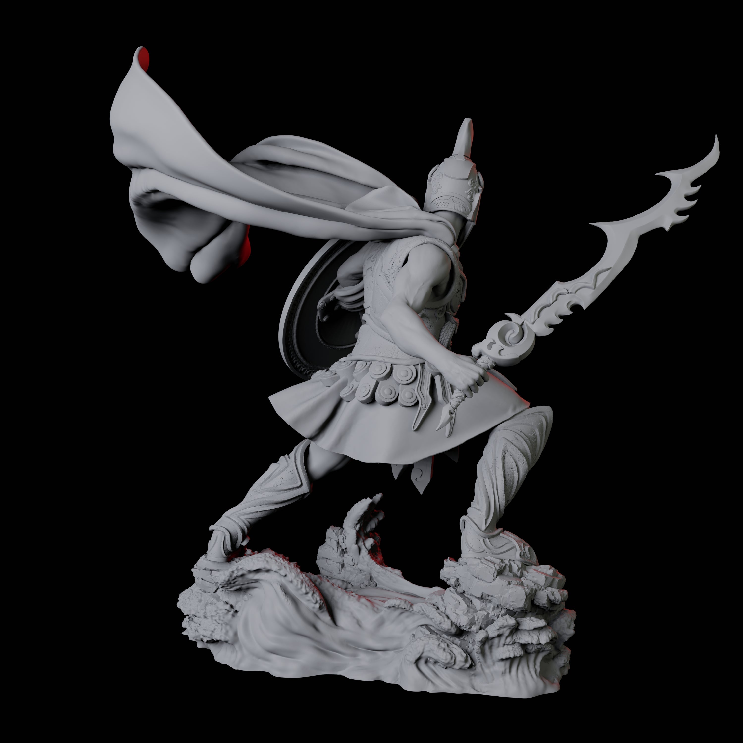 Giant Hoplite B Miniature for Dungeons and Dragons, Pathfinder or other TTRPGs