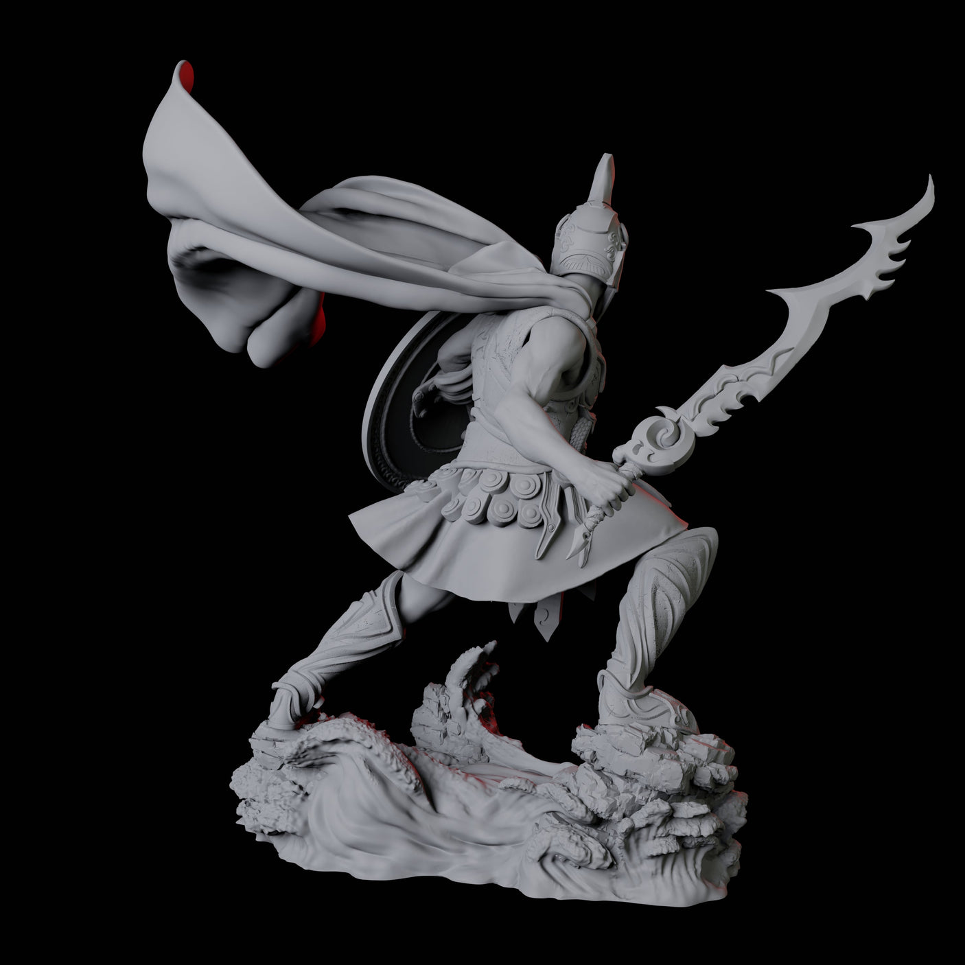 Giant Hoplite B Miniature for Dungeons and Dragons, Pathfinder or other TTRPGs