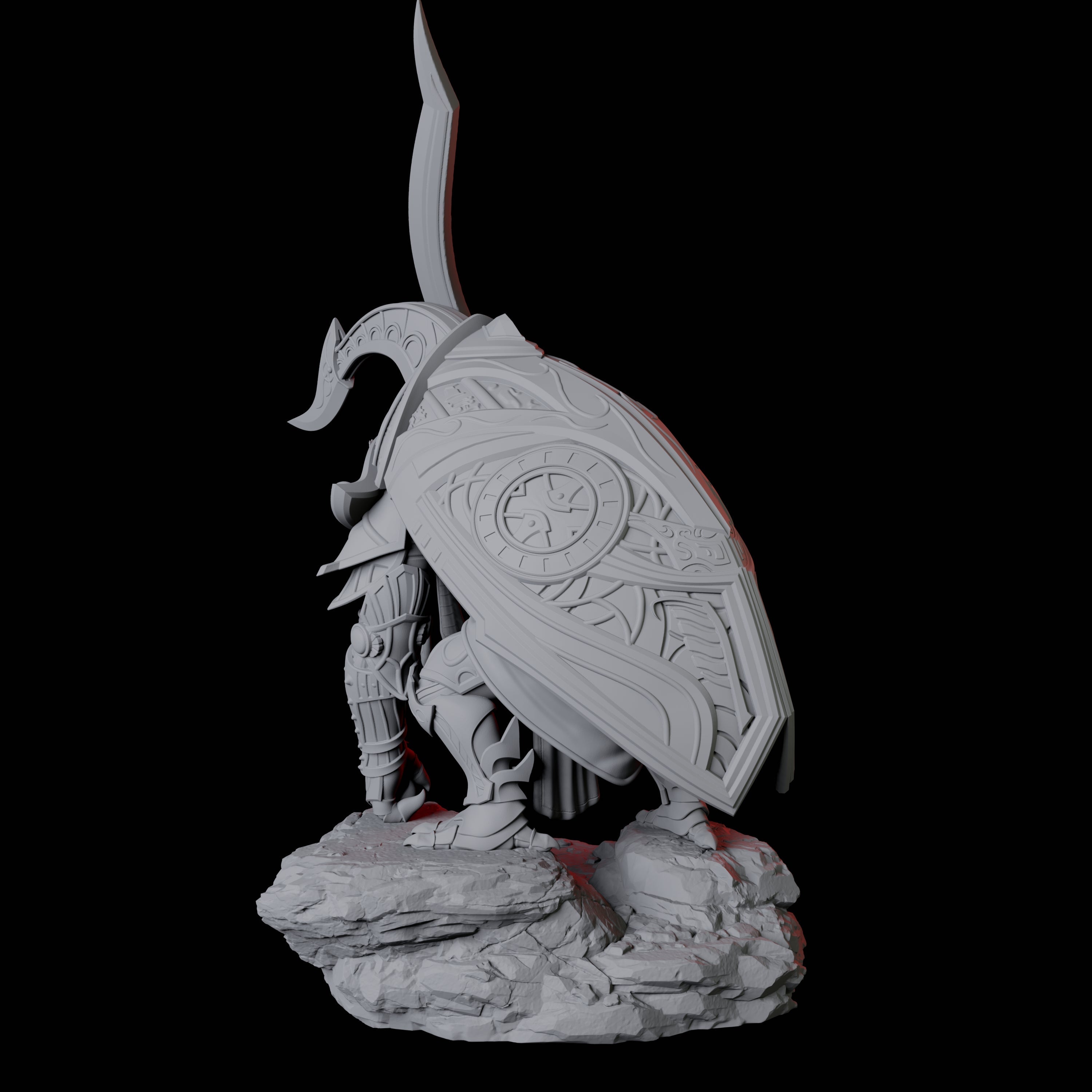 Giant Scarab Warrior A Miniature for Dungeons and Dragons, Pathfinder or other TTRPGs